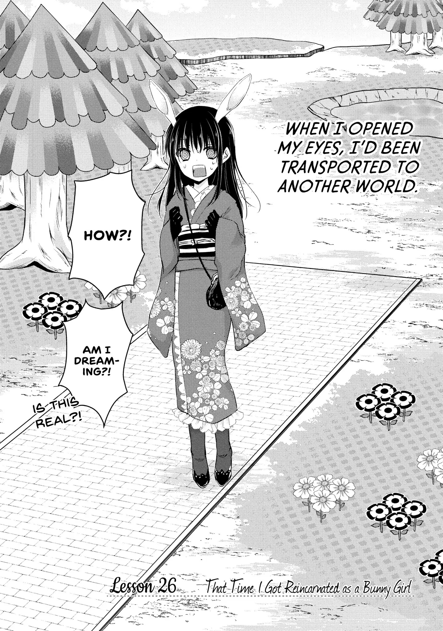 Midara na Ao-chan wa Benkyou ga Dekinai Chapter 26 page 2 - Chapter 26: Vol.6 Lesson 26: That Time I Got Reincarnated as a Bunny Girl