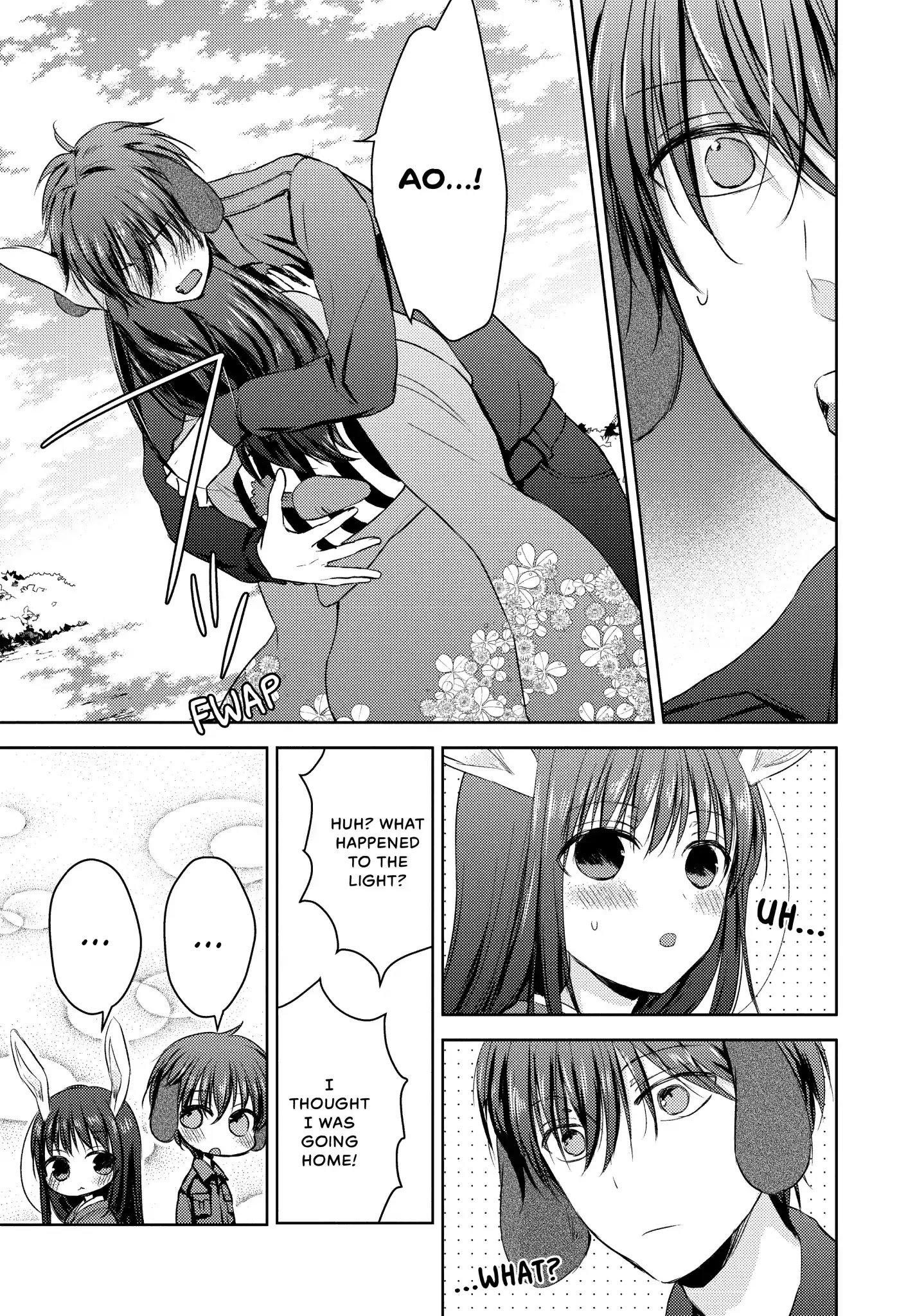 Midara na Ao-chan wa Benkyou ga Dekinai Chapter 26 page 22 - Chapter 26: Vol.6 Lesson 26: That Time I Got Reincarnated as a Bunny Girl