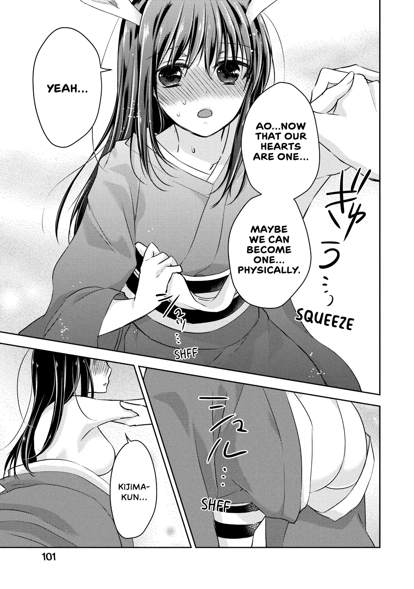 Midara na Ao-chan wa Benkyou ga Dekinai Chapter 26 page 23 - Chapter 26: Vol.6 Lesson 26: That Time I Got Reincarnated as a Bunny Girl