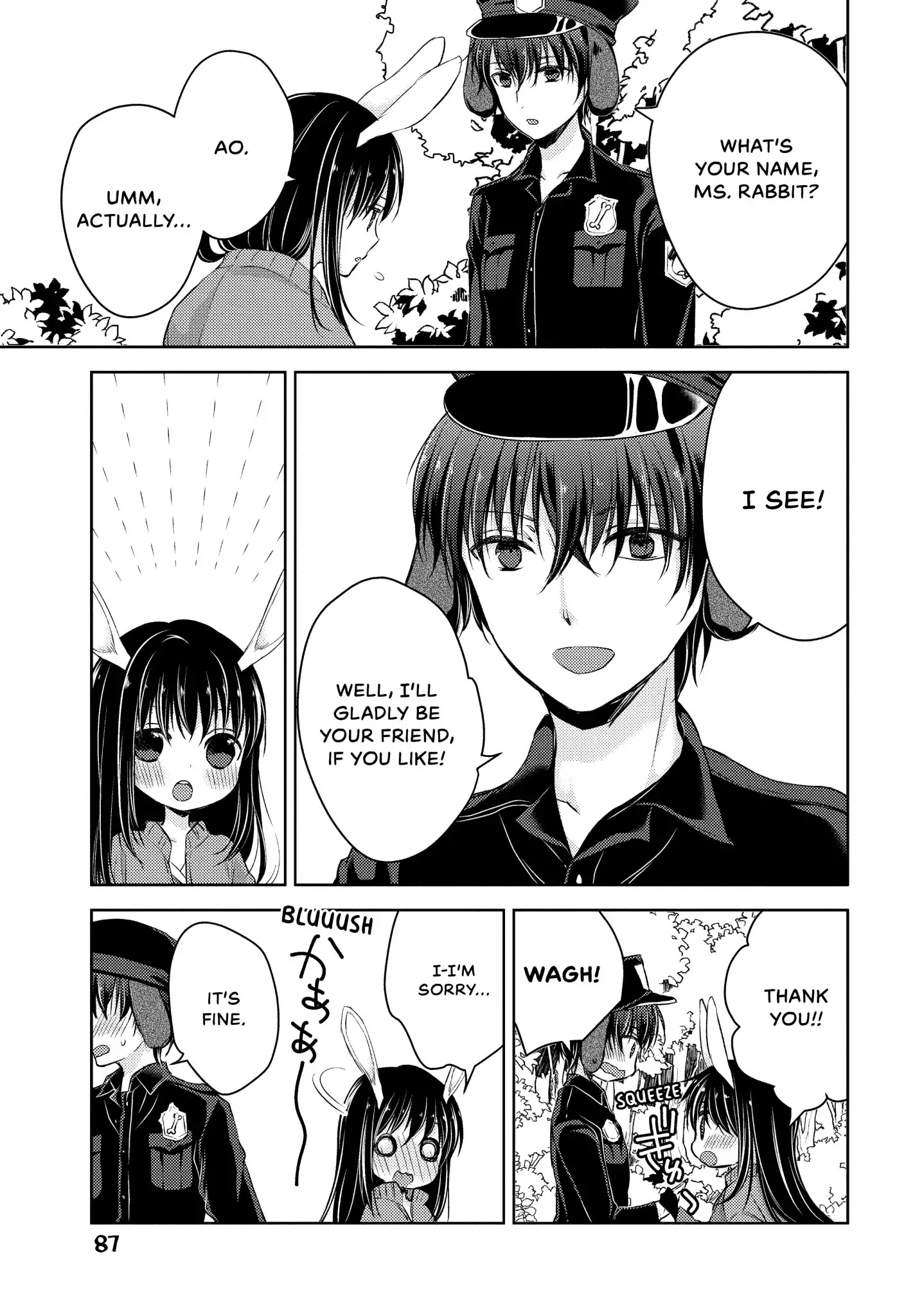 Midara na Ao-chan wa Benkyou ga Dekinai Chapter 26 page 9 - Chapter 26: Vol.6 Lesson 26: That Time I Got Reincarnated as a Bunny Girl