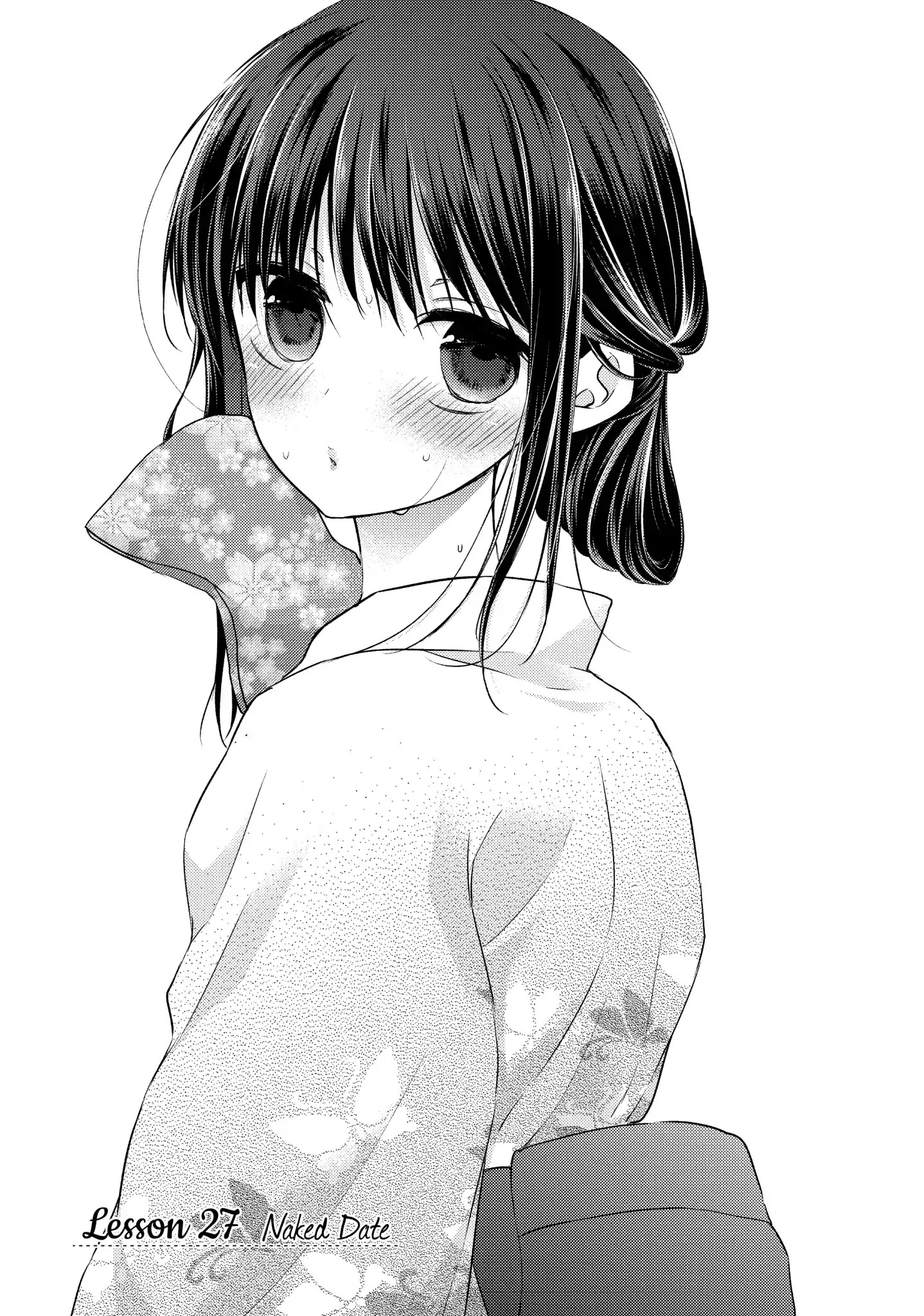 Midara na Ao-chan wa Benkyou ga Dekinai Chapter 27 page 1 - Chapter 27: Vol.6 Lesson 27: Naked Date