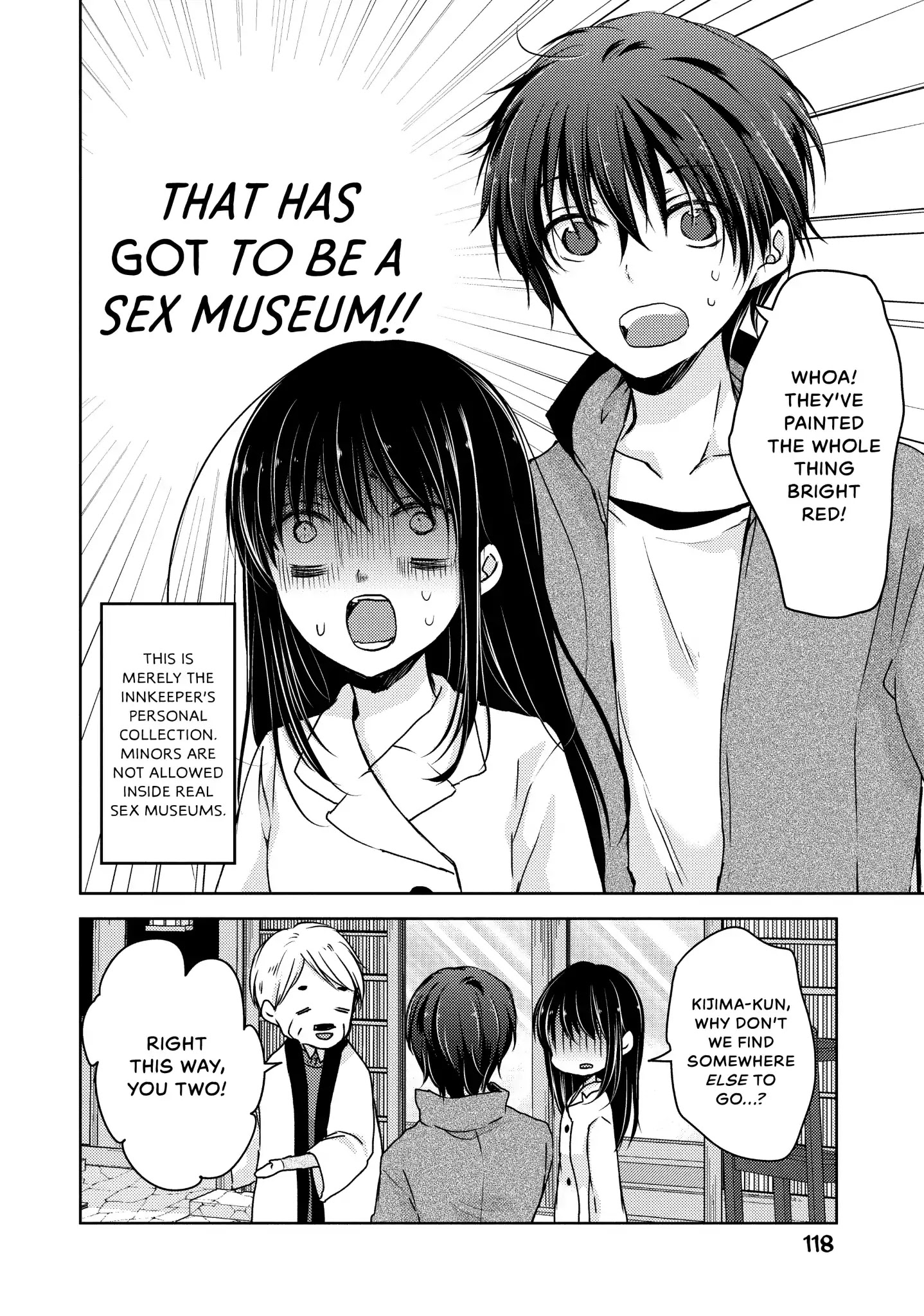 Midara na Ao-chan wa Benkyou ga Dekinai Chapter 27 page 10 - Chapter 27: Vol.6 Lesson 27: Naked Date