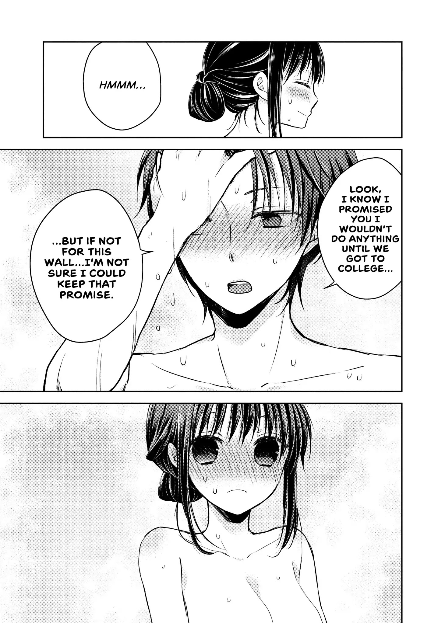 Midara na Ao-chan wa Benkyou ga Dekinai Chapter 27 page 19 - Chapter 27: Vol.6 Lesson 27: Naked Date