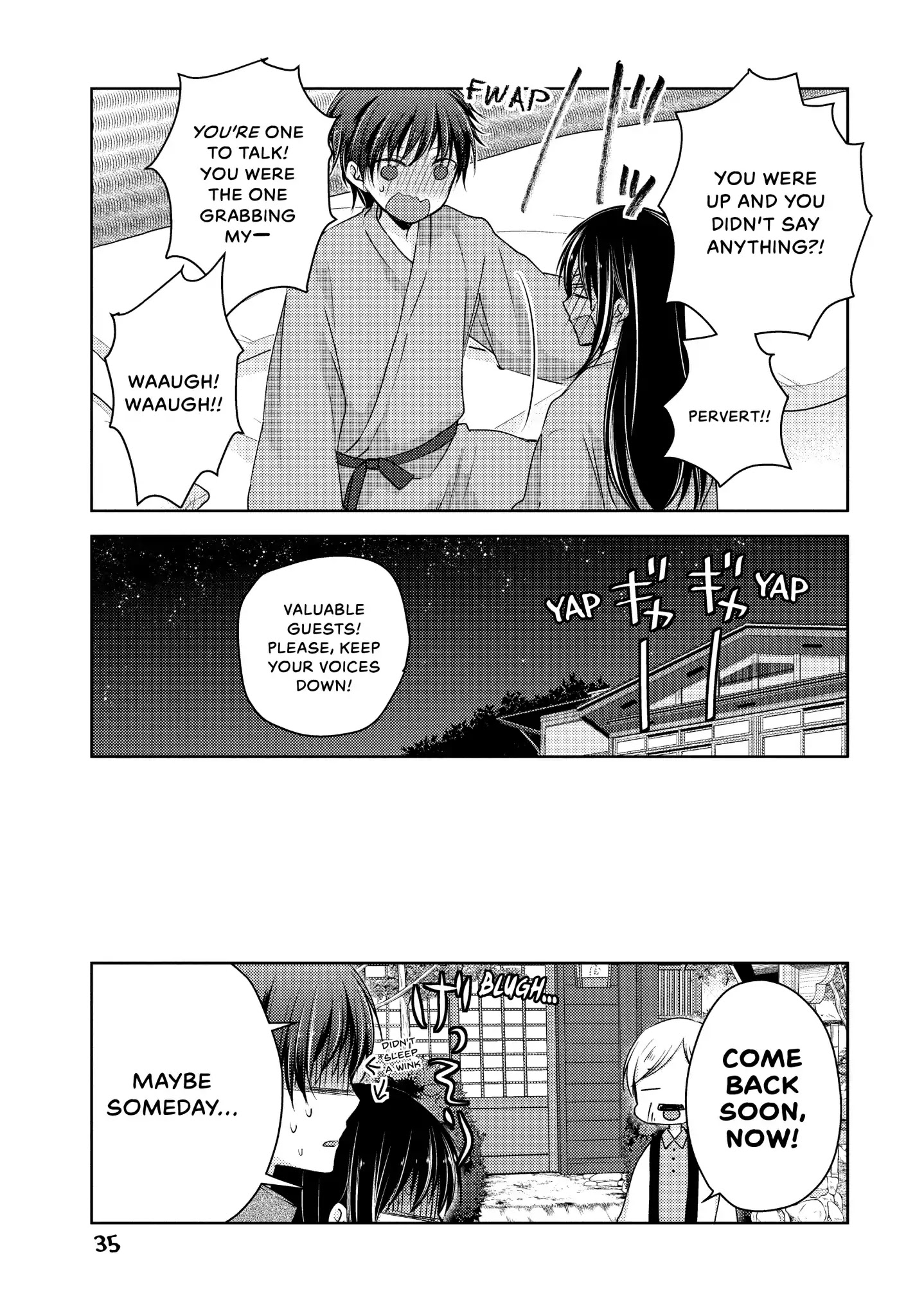 Midara na Ao-chan wa Benkyou ga Dekinai Chapter 28 page 36 - Chapter 28: Vol.7 Lesson 28: Sleepless Night