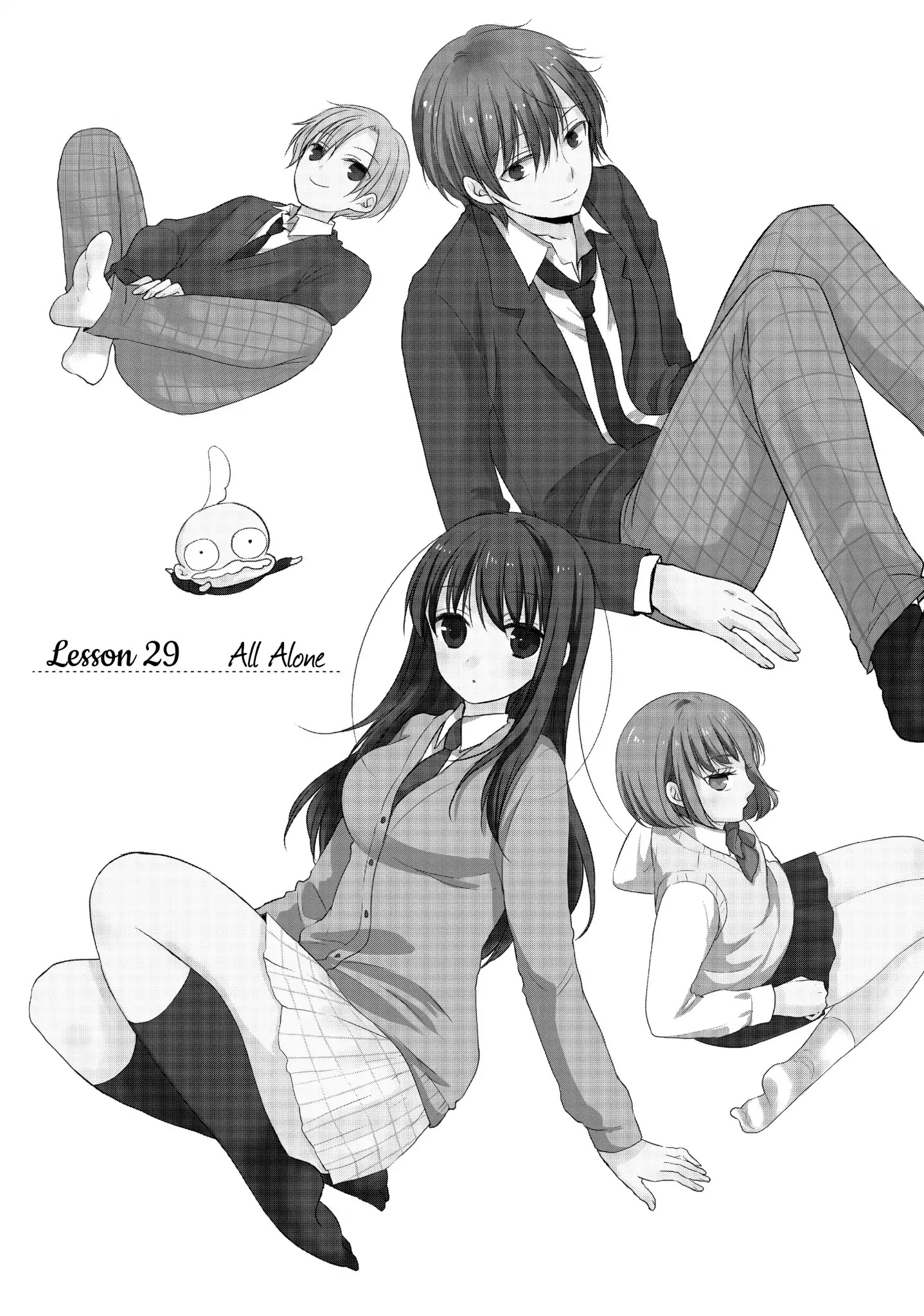 Midara na Ao-chan wa Benkyou ga Dekinai Chapter 29 page 1 - Chapter 29: Vol.7 Lesson 29: All Alone