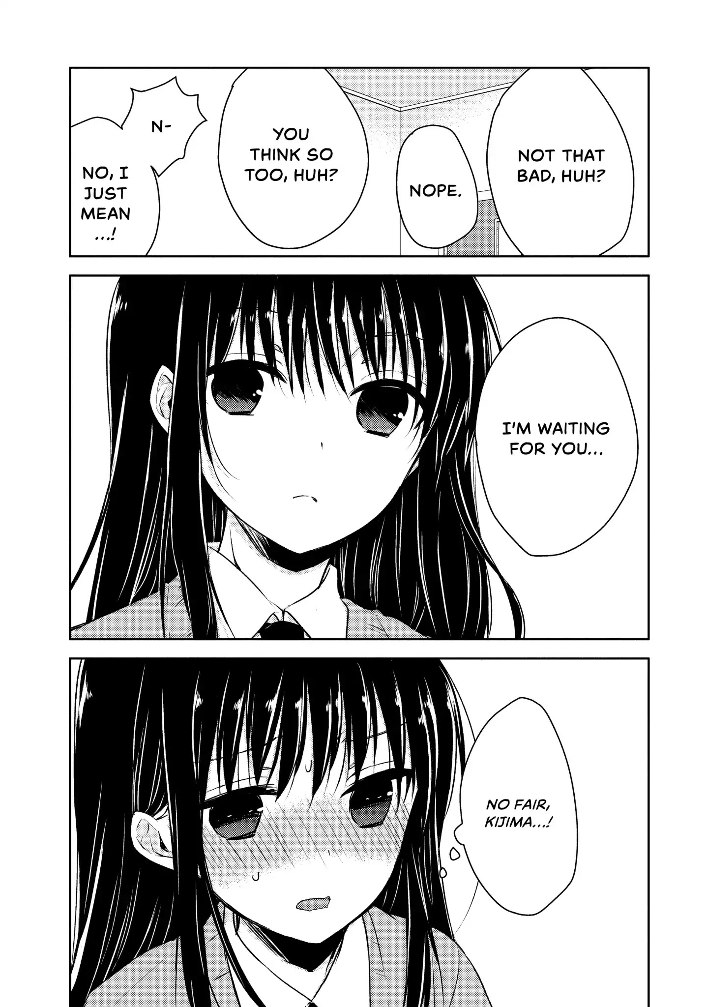Midara na Ao-chan wa Benkyou ga Dekinai Chapter 30 page 21 - Chapter 30: Vol.7 Lesson 30: Just This Once