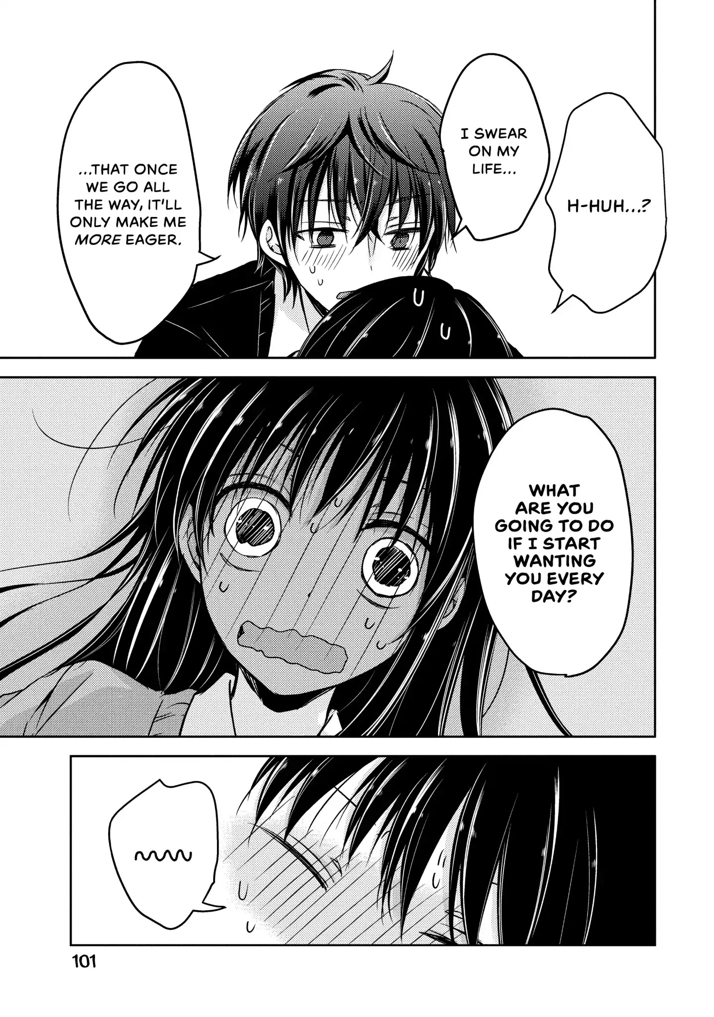 Midara na Ao-chan wa Benkyou ga Dekinai Chapter 30 page 27 - Chapter 30: Vol.7 Lesson 30: Just This Once