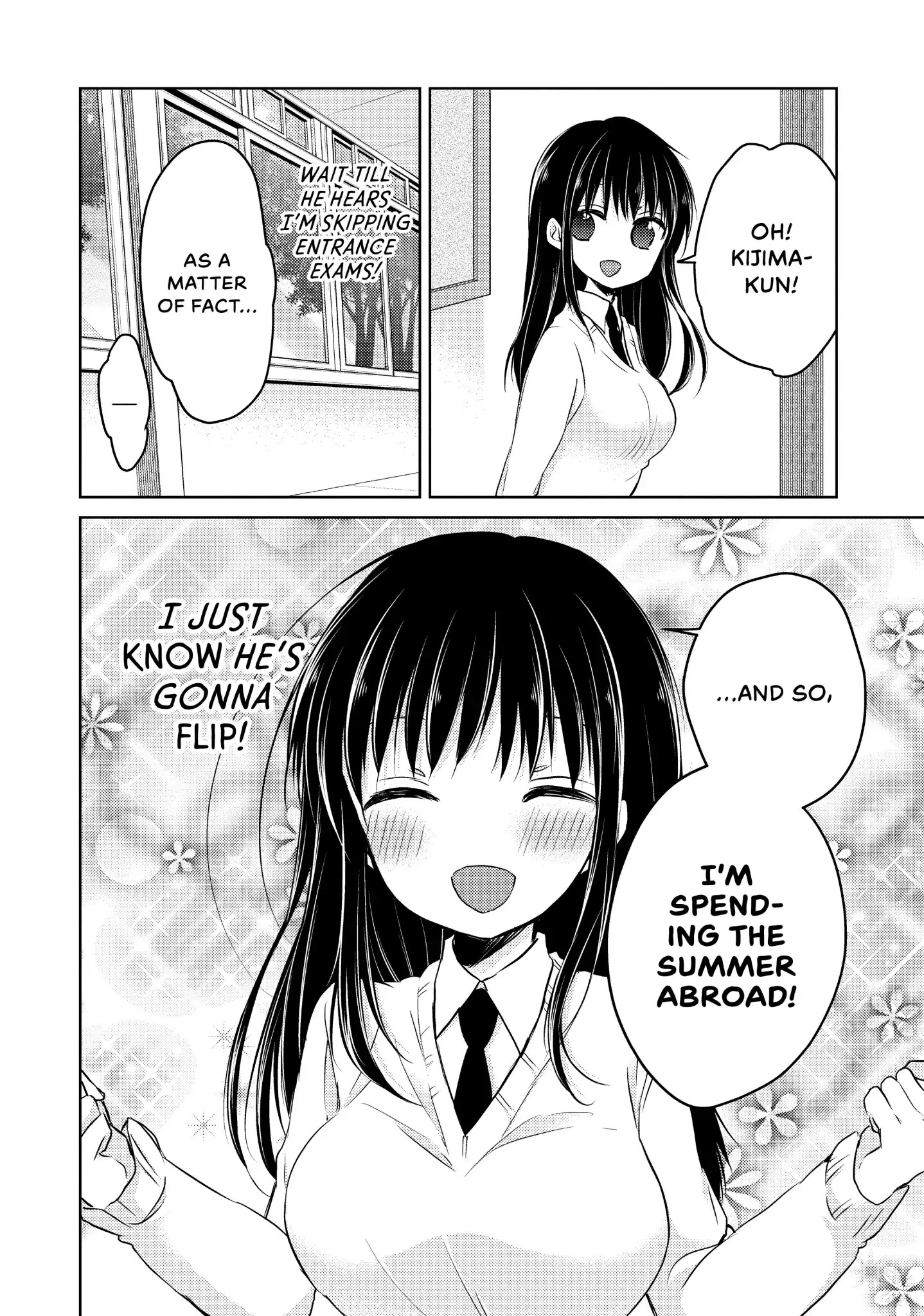 Midara na Ao-chan wa Benkyou ga Dekinai Chapter 31 page 12 - Chapter 31: Vol.7 Lesson 31: A Summer of Goodbyes