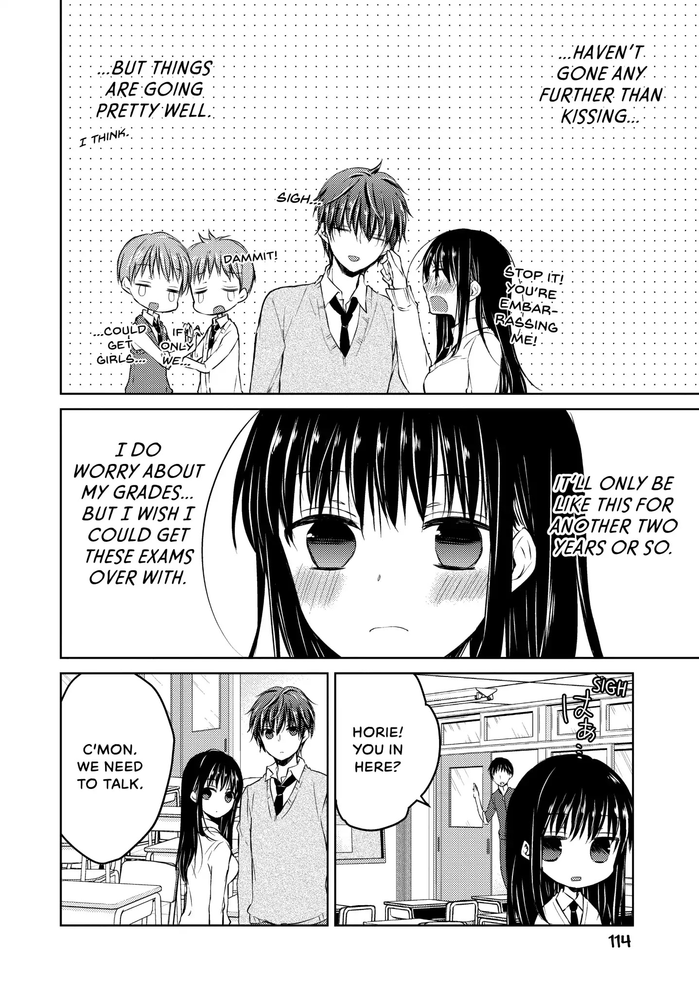 Midara na Ao-chan wa Benkyou ga Dekinai Chapter 31 page 4 - Chapter 31: Vol.7 Lesson 31: A Summer of Goodbyes