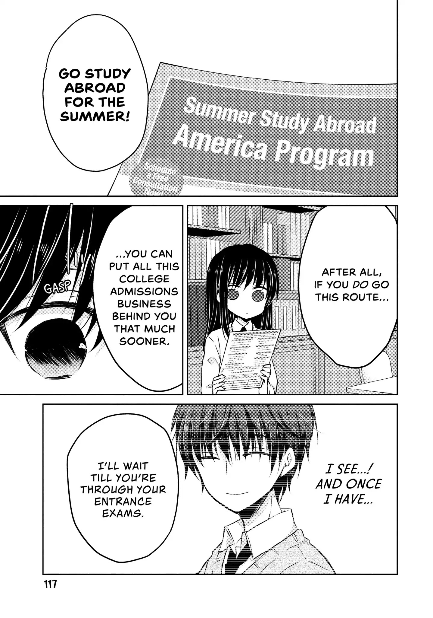 Midara na Ao-chan wa Benkyou ga Dekinai Chapter 31 page 7 - Chapter 31: Vol.7 Lesson 31: A Summer of Goodbyes