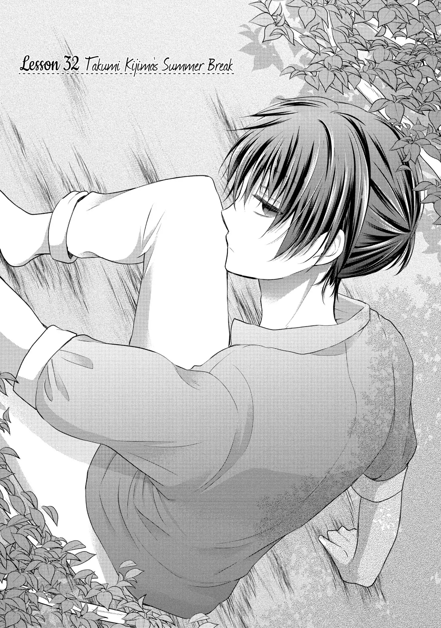 Midara na Ao-chan wa Benkyou ga Dekinai Chapter 32 page 6 - Chapter 32: Vol.8 Lesson 32: Takumi Kijima's Summer Break