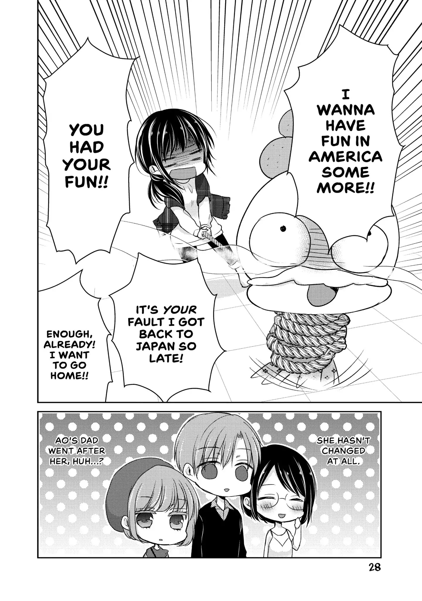 Midara na Ao-chan wa Benkyou ga Dekinai Chapter 33 page 6 - Chapter 33: Vol.8 Lesson 33: Reunion