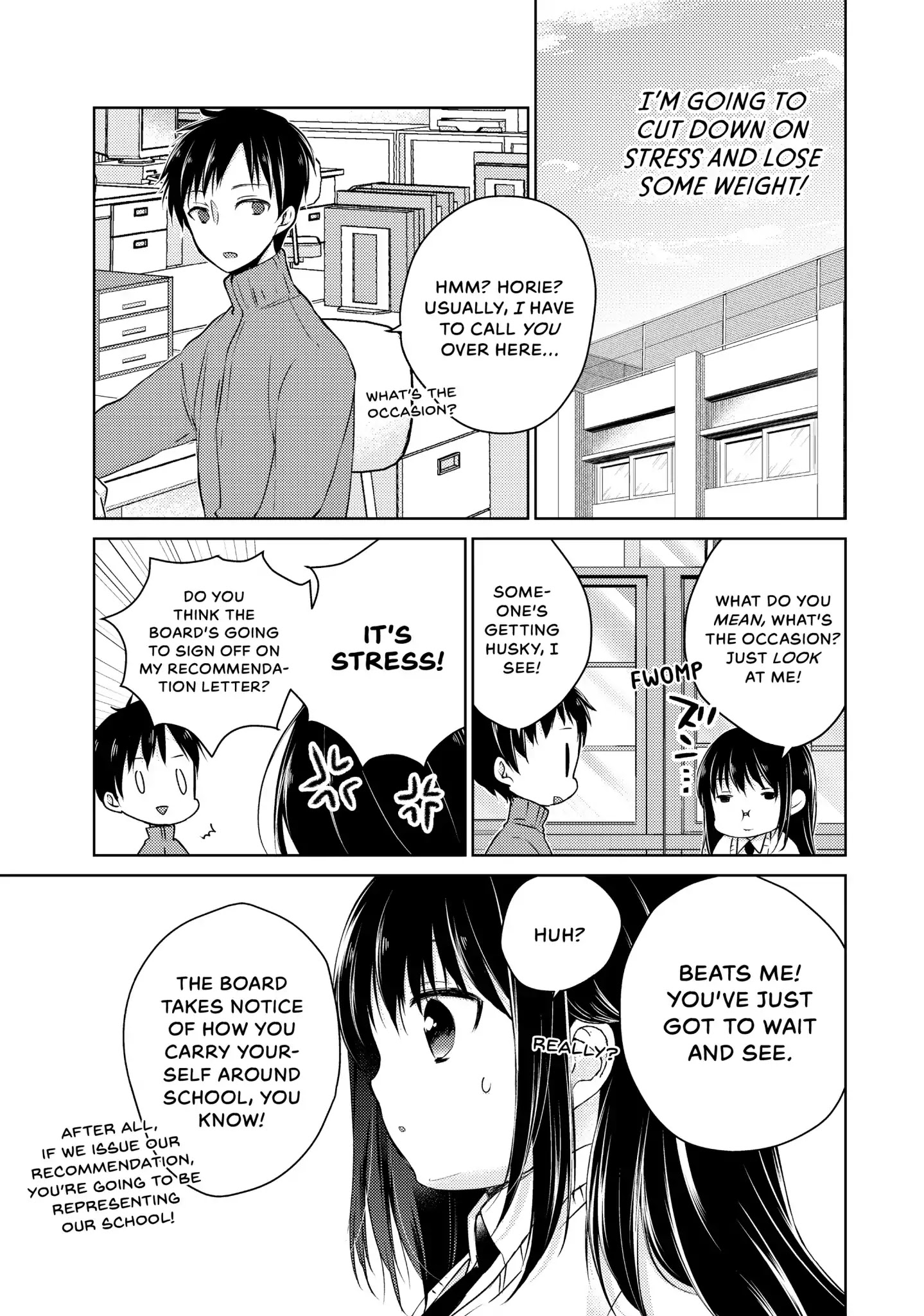 Midara na Ao-chan wa Benkyou ga Dekinai Chapter 34 page 11 - Chapter 34: Vol.8 Lesson 34: Ao Packs on the Pounds