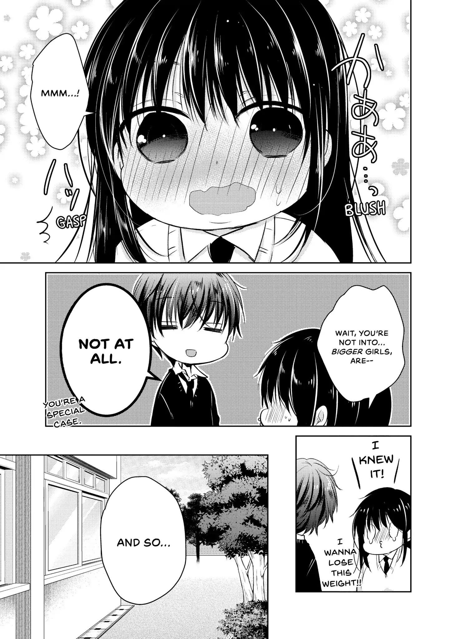 Midara na Ao-chan wa Benkyou ga Dekinai Chapter 34 page 17 - Chapter 34: Vol.8 Lesson 34: Ao Packs on the Pounds