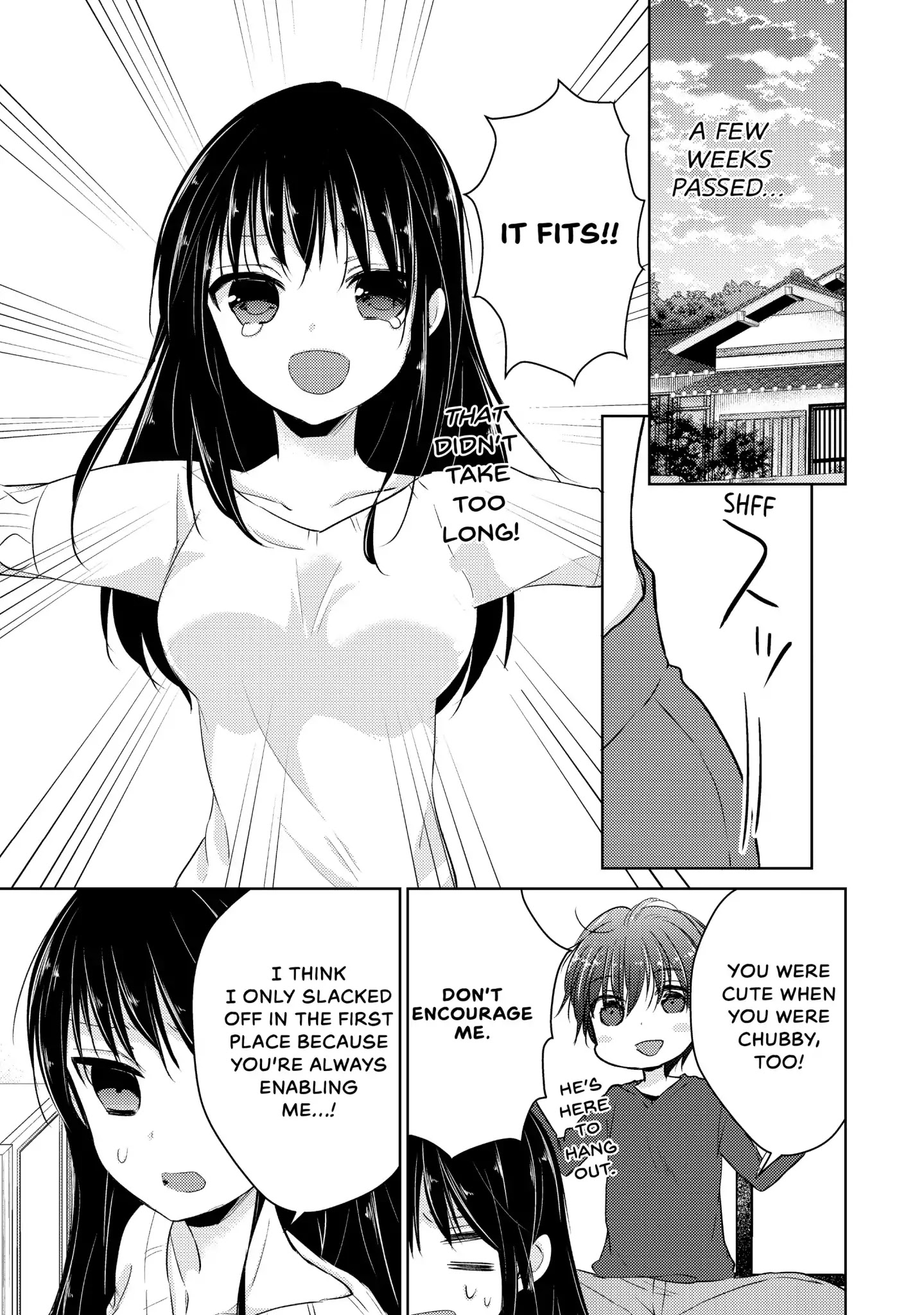 Midara na Ao-chan wa Benkyou ga Dekinai Chapter 34 page 27 - Chapter 34: Vol.8 Lesson 34: Ao Packs on the Pounds