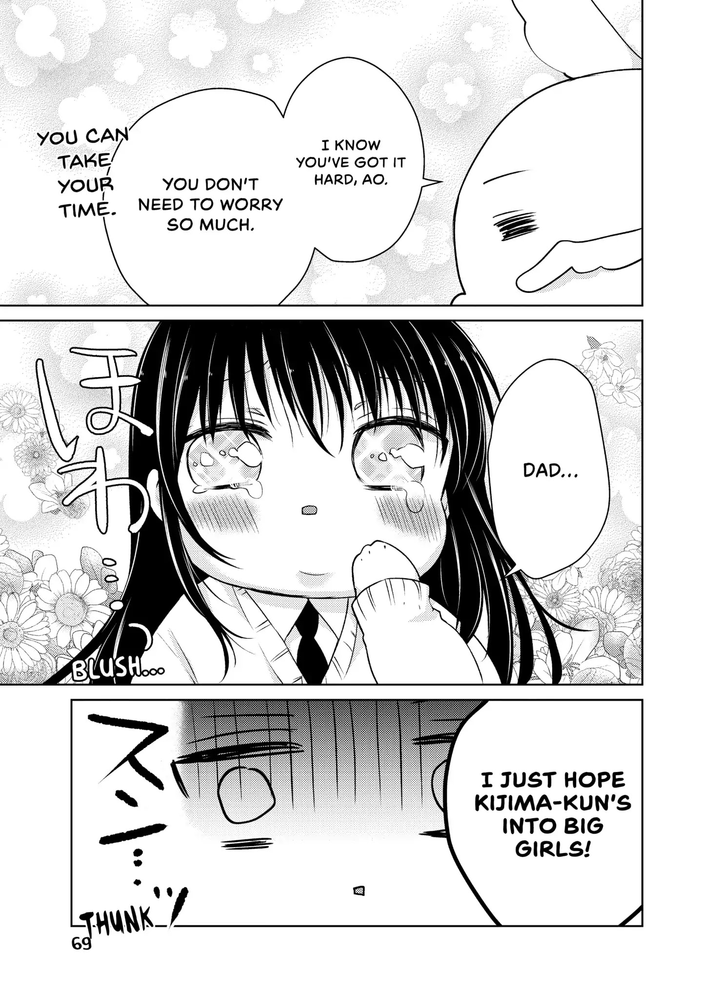 Midara na Ao-chan wa Benkyou ga Dekinai Chapter 34 page 9 - Chapter 34: Vol.8 Lesson 34: Ao Packs on the Pounds