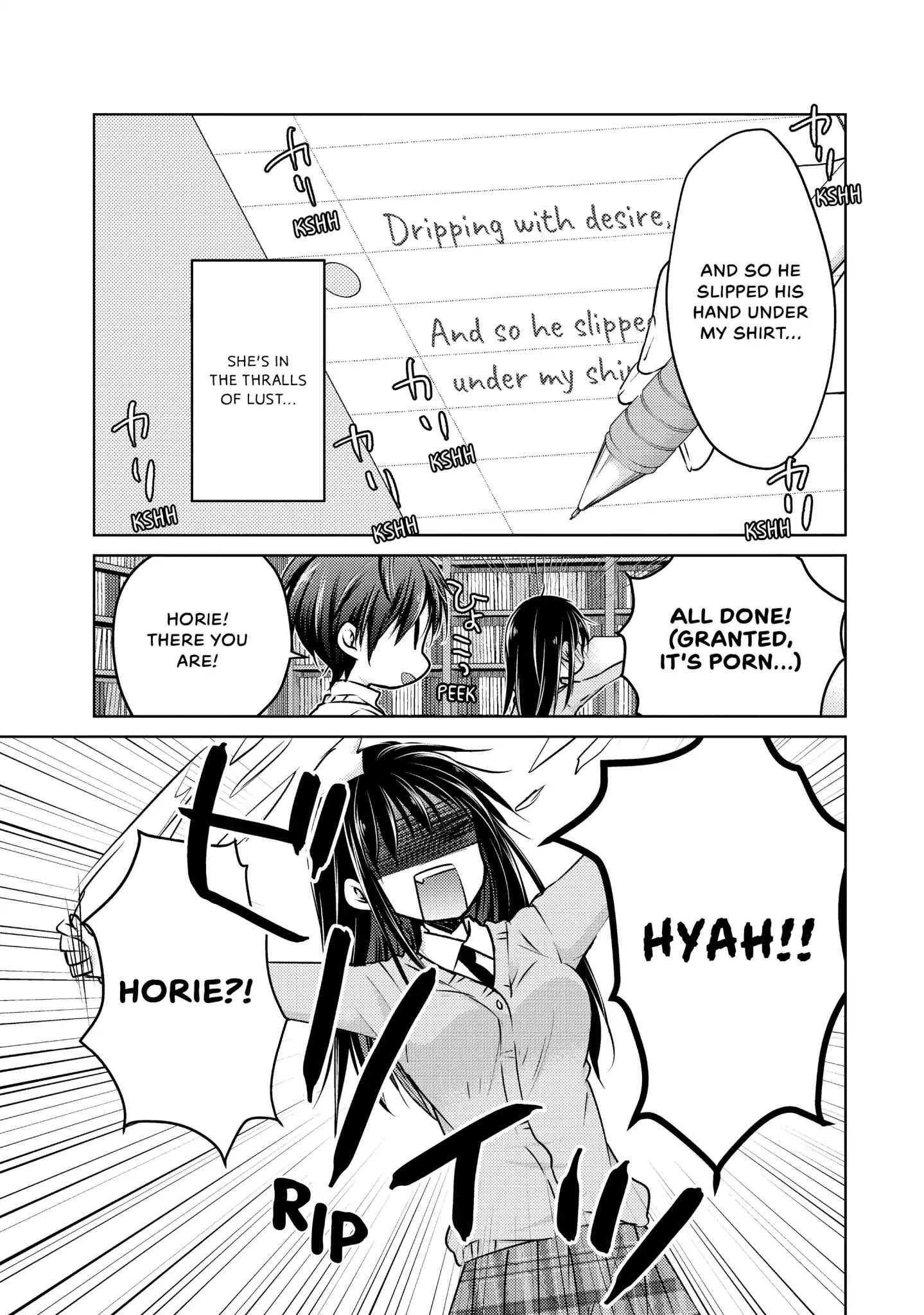 Midara na Ao-chan wa Benkyou ga Dekinai Chapter 35 page 12 - Chapter 35: Vol.8 Lesson 35: Together in the Library