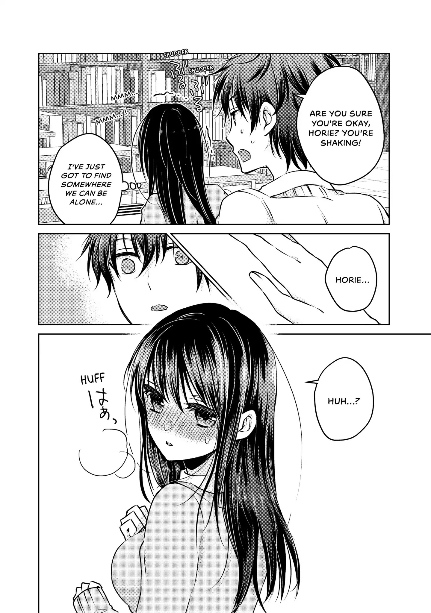 Midara na Ao-chan wa Benkyou ga Dekinai Chapter 35 page 15 - Chapter 35: Vol.8 Lesson 35: Together in the Library