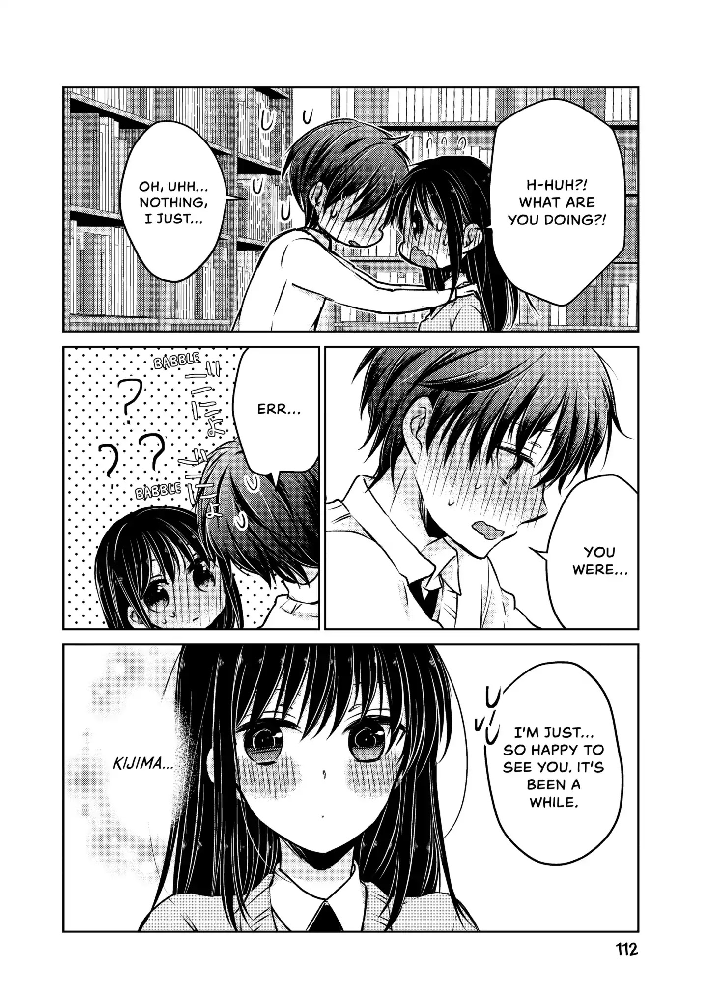 Midara na Ao-chan wa Benkyou ga Dekinai Chapter 35 page 17 - Chapter 35: Vol.8 Lesson 35: Together in the Library