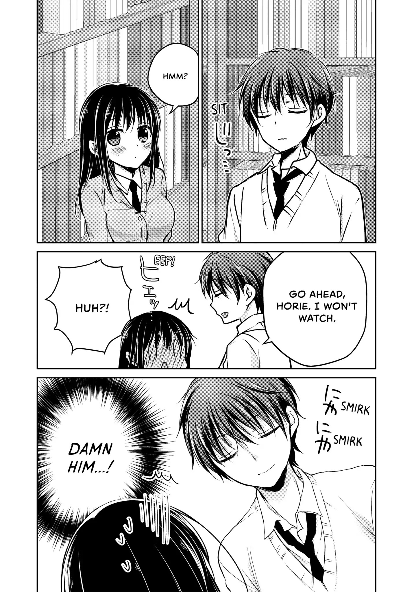 Midara na Ao-chan wa Benkyou ga Dekinai Chapter 35 page 21 - Chapter 35: Vol.8 Lesson 35: Together in the Library