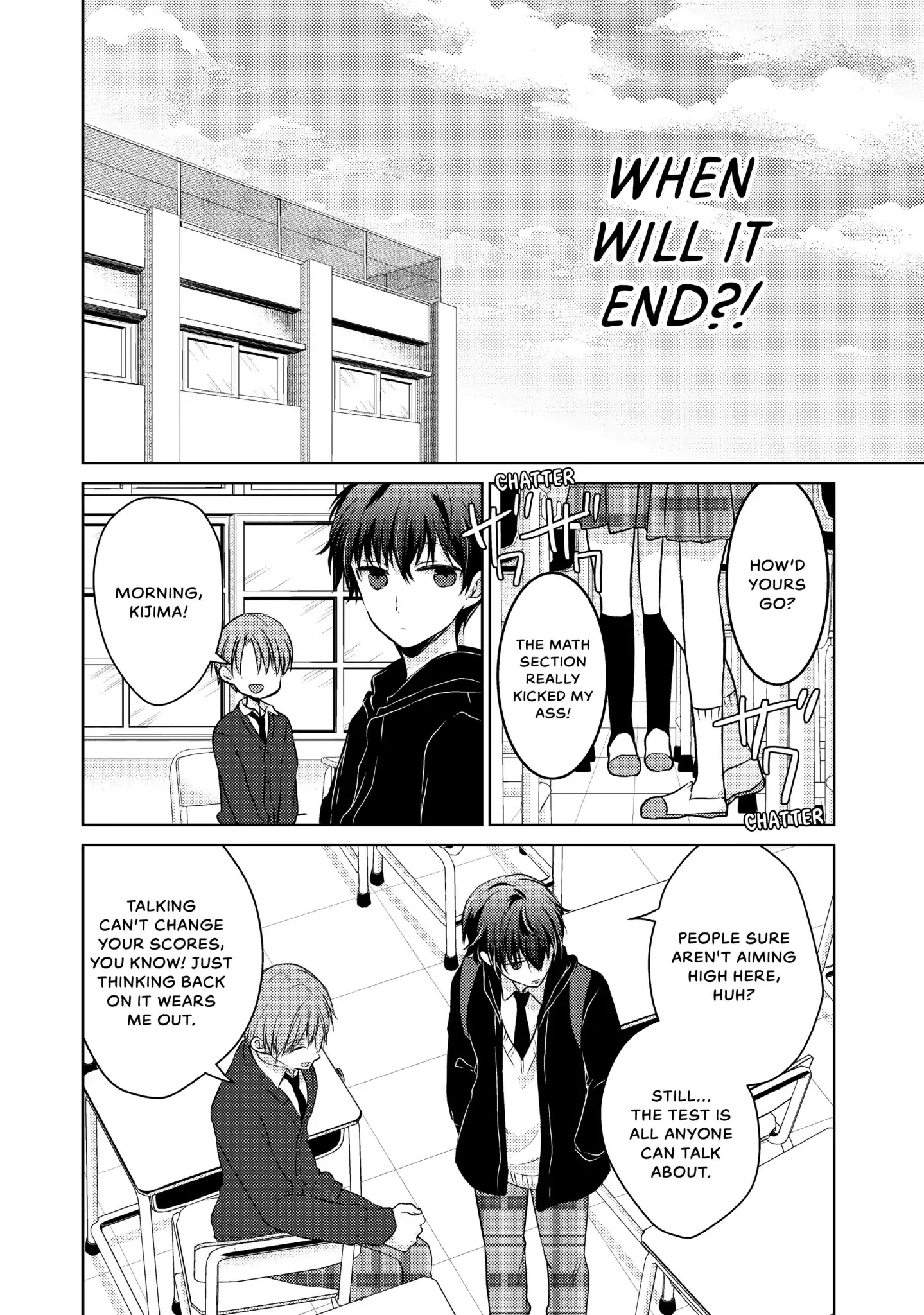 Midara na Ao-chan wa Benkyou ga Dekinai Chapter 35 page 7 - Chapter 35: Vol.8 Lesson 35: Together in the Library