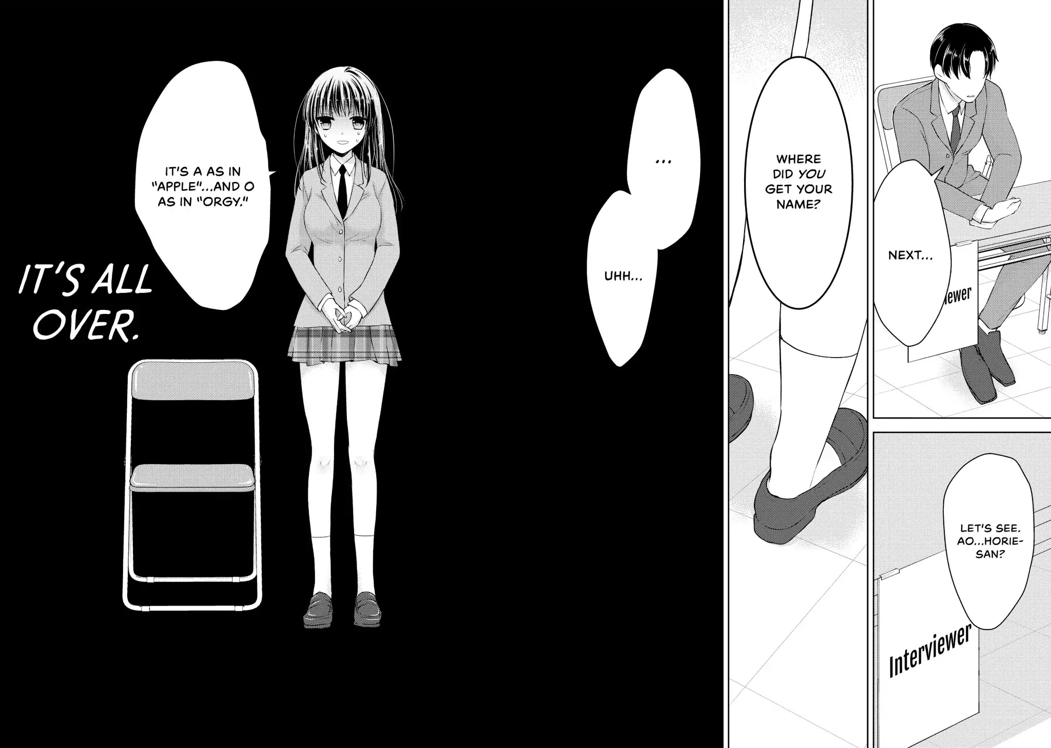 Midara na Ao-chan wa Benkyou ga Dekinai Chapter 36 page 2 - Vol.8 Last Lesson: Ao Horie [END]