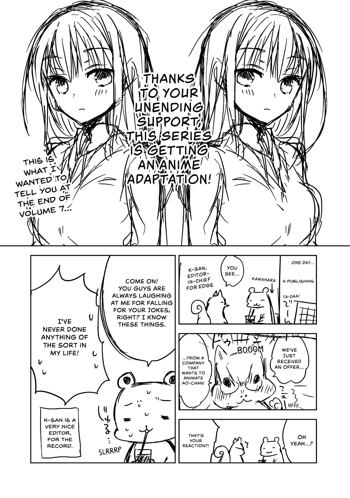 Midara na Ao-chan wa Benkyou ga Dekinai Chapter 36 page 45 - Vol.8 Last Lesson: Ao Horie [END]