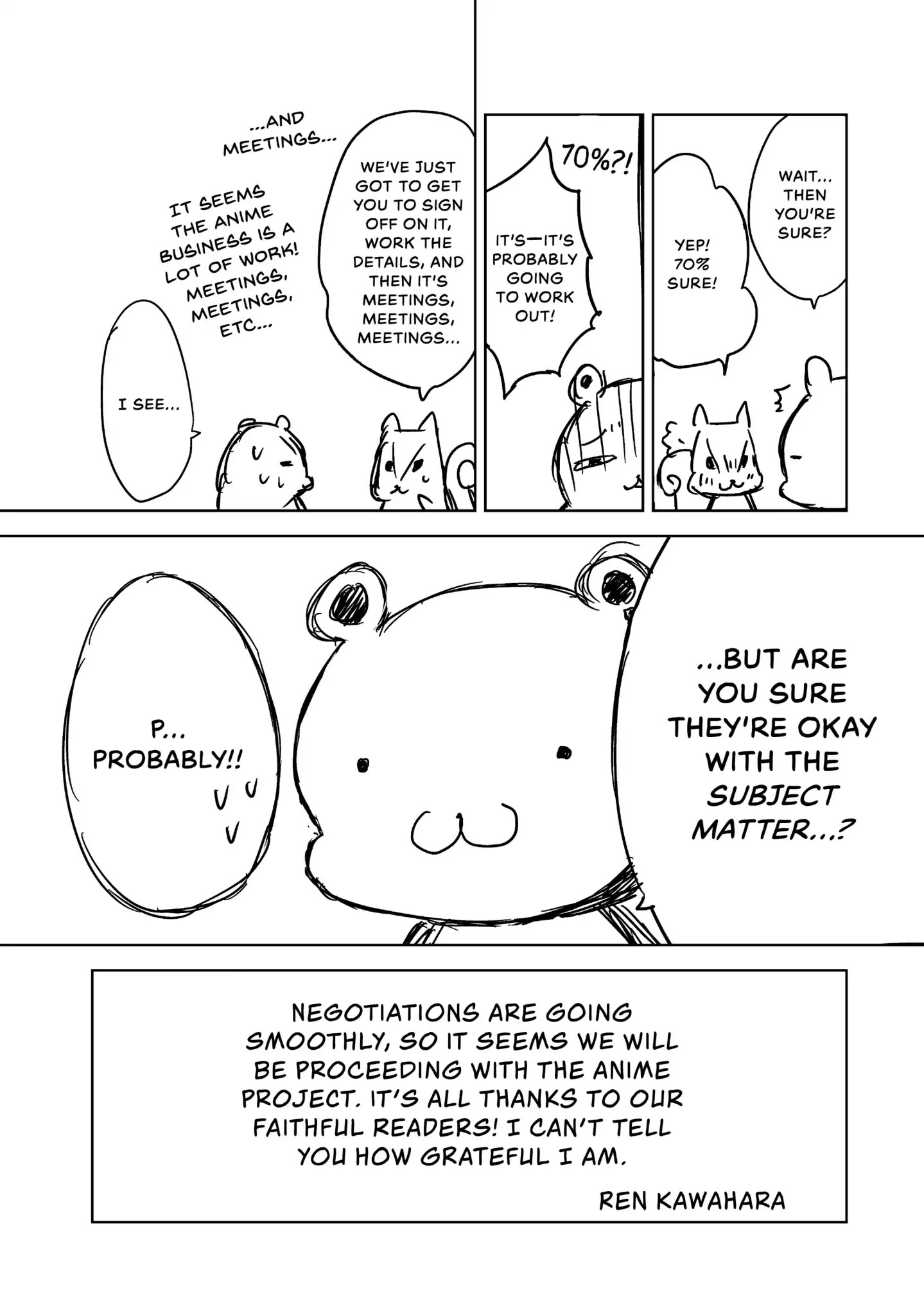 Midara na Ao-chan wa Benkyou ga Dekinai Chapter 36 page 46 - Vol.8 Last Lesson: Ao Horie [END]