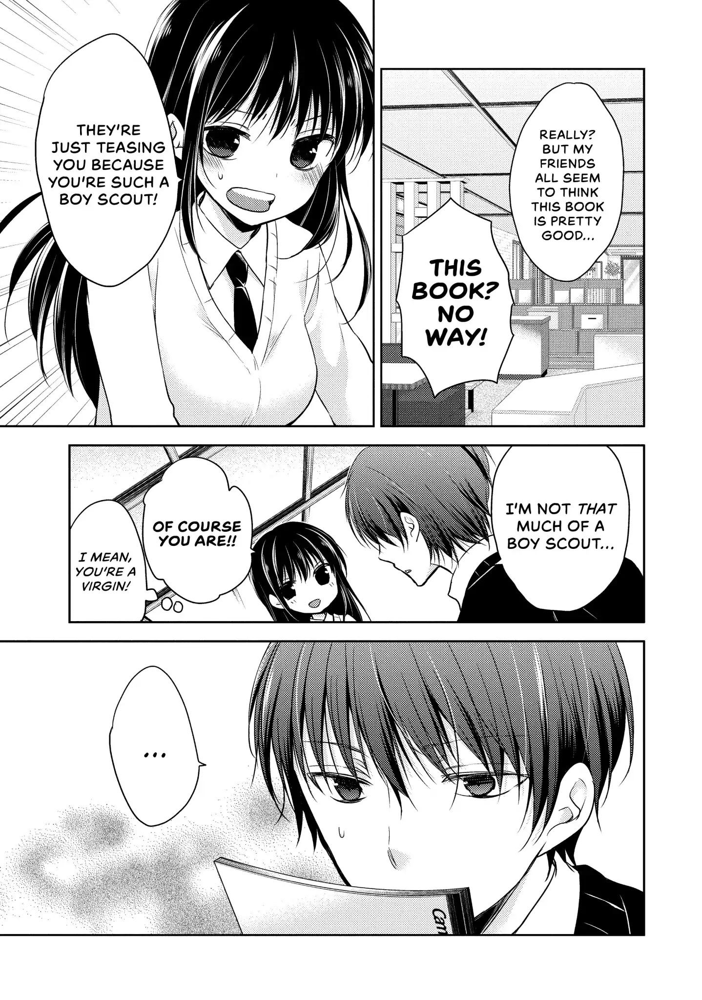 Midara na Ao-chan wa Benkyou ga Dekinai Chapter 7 page 11 - Chapter 7: Vol.2 Lesson 7: Inexperienced