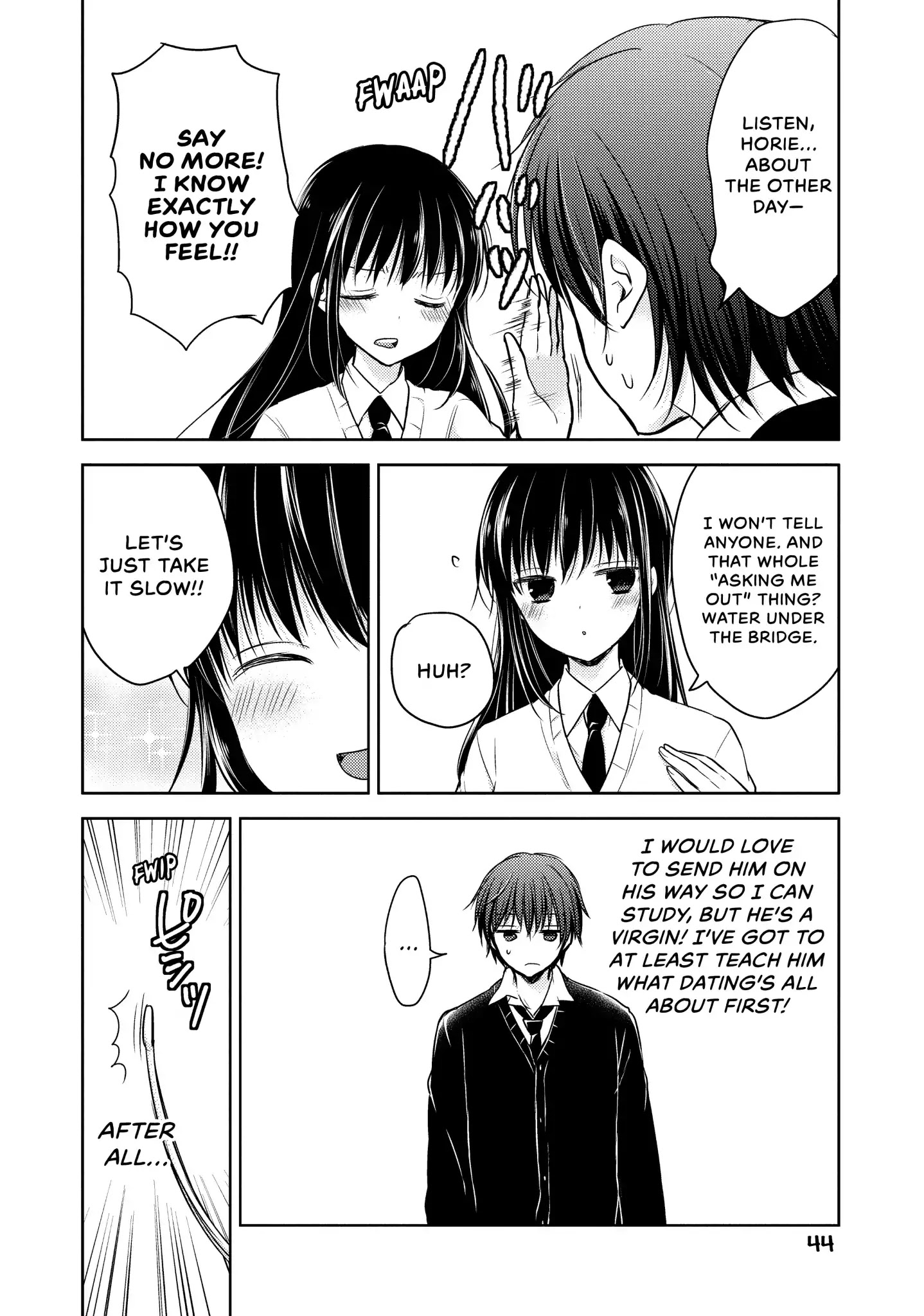 Midara na Ao-chan wa Benkyou ga Dekinai Chapter 7 page 12 - Chapter 7: Vol.2 Lesson 7: Inexperienced