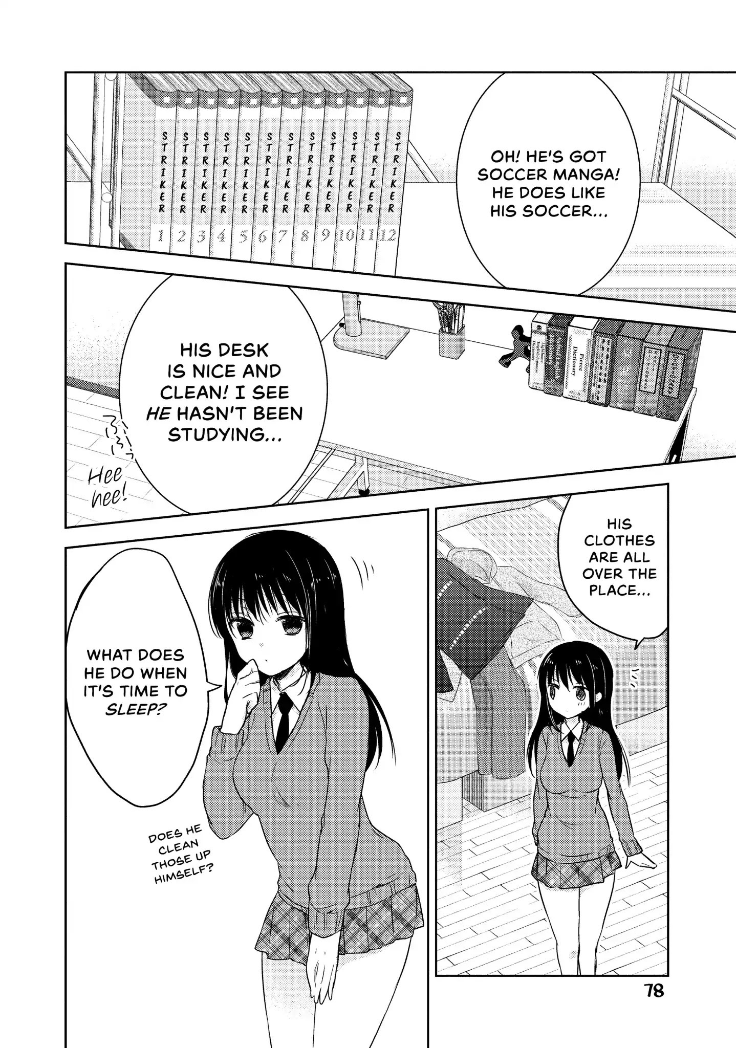 Midara na Ao-chan wa Benkyou ga Dekinai Chapter 8 page 16 - Chapter 8: Vol.2 Lesson 8: His Room