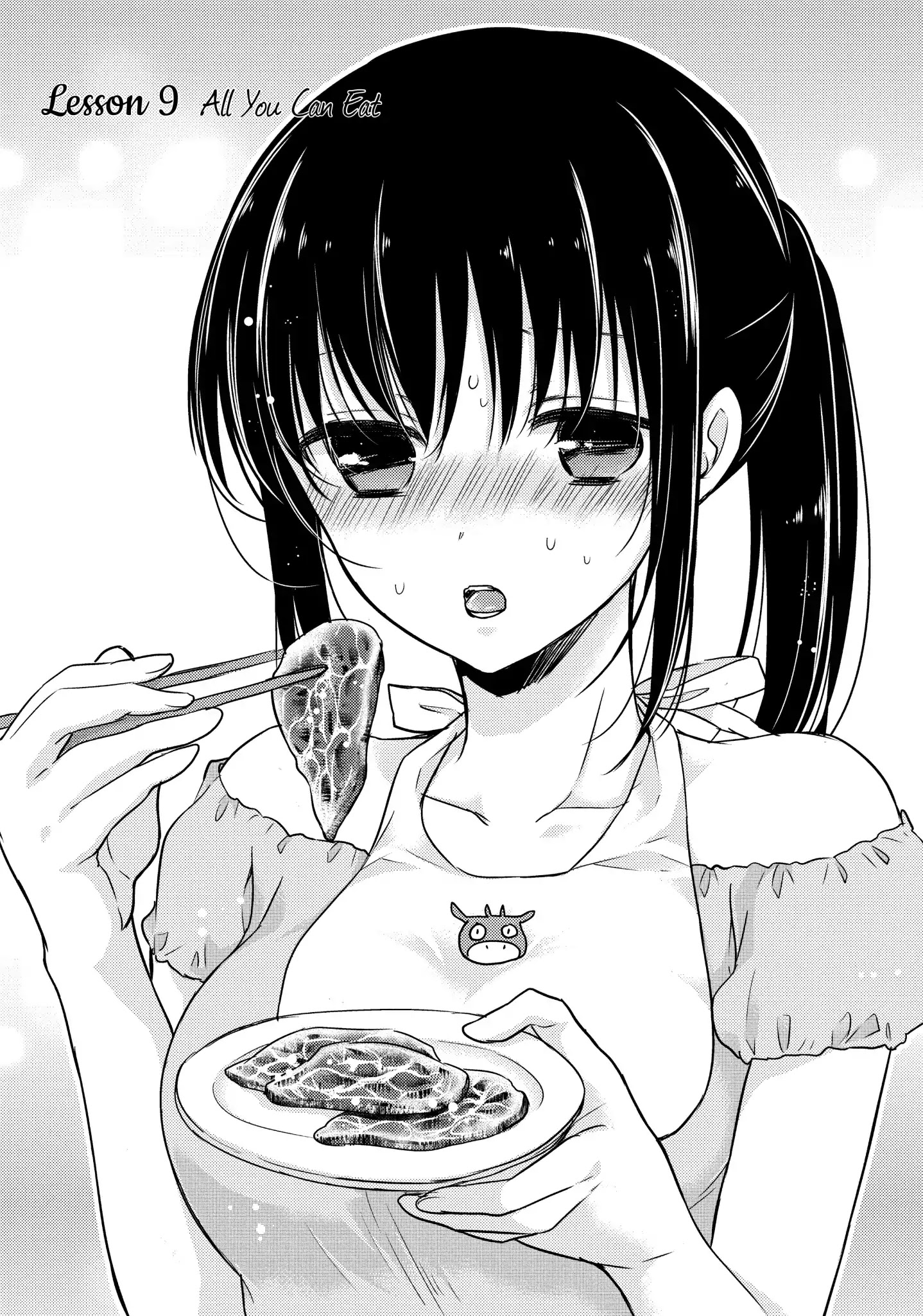 Midara na Ao-chan wa Benkyou ga Dekinai Chapter 9 page 1 - Chapter 9: Vol.2 Lesson 9: All You Can Eat