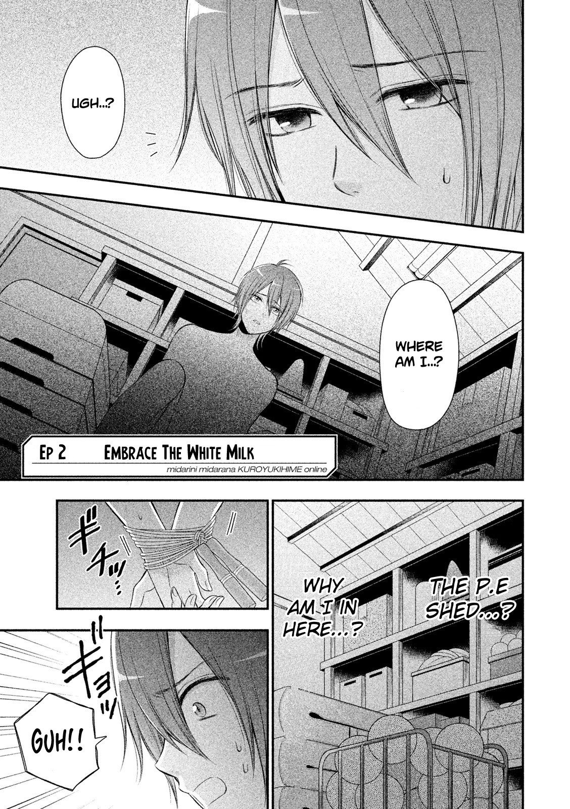 Midarini Midarana Kuroyukihime Online Chapter 2 page 1 - Chapter 2: Embrace The White Milk