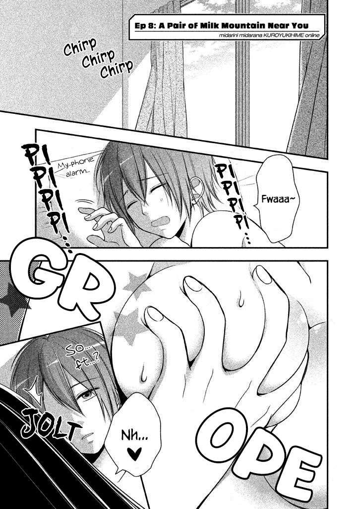 Midarini Midarana Kuroyukihime Online Chapter 8 page 2 - Chapter 8: A Pair of Milk Mountain Near You