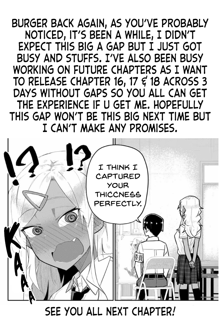 Midashitai Giya-san to Midarenai Tadamichi Chapter 14 page 13 - Chapter 14: Giya-san and Sketching