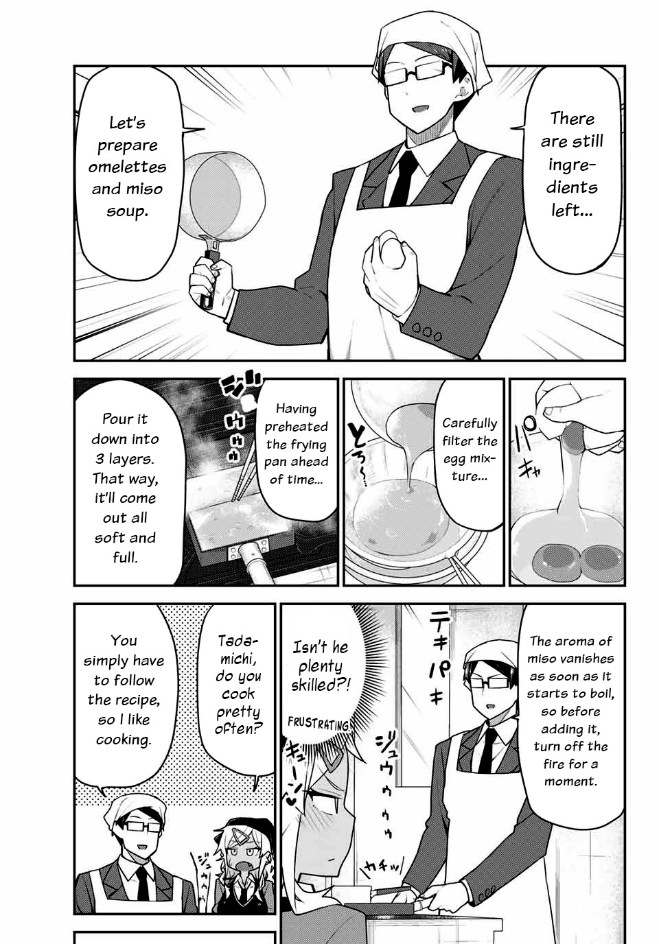Midashitai Giya-san to Midarenai Tadamichi Chapter 5 page 5 - Chapter 5: Giya-san and Cooking