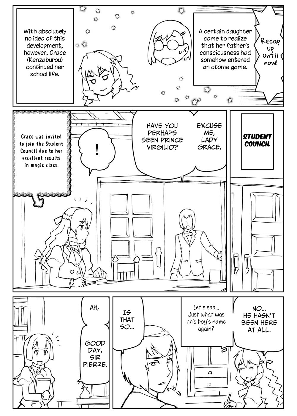 Middle-Aged Man's Noble Daughter Reincarnation Chapter 10 page 1 - Chapter 10