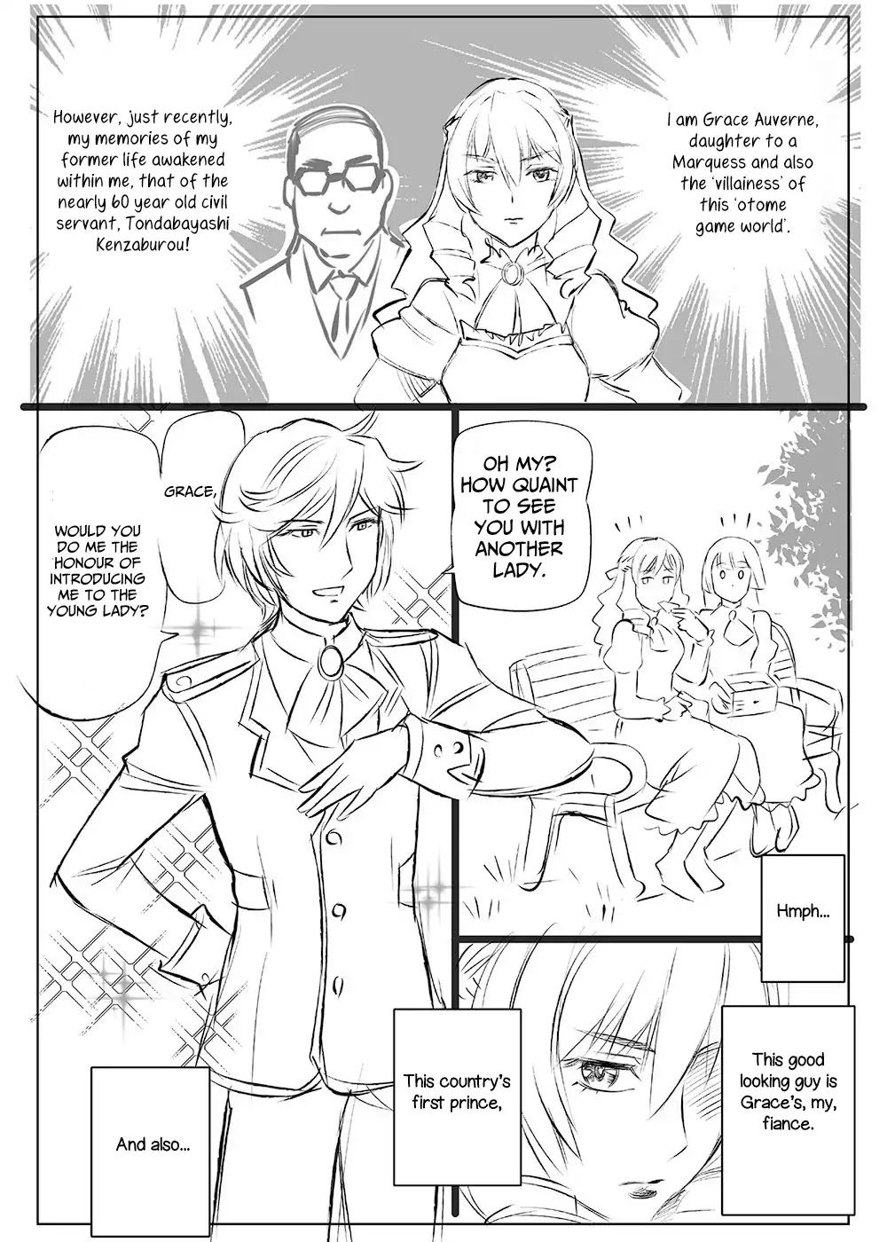 Middle-Aged Man's Noble Daughter Reincarnation Chapter 2 page 1 - Chapter 2