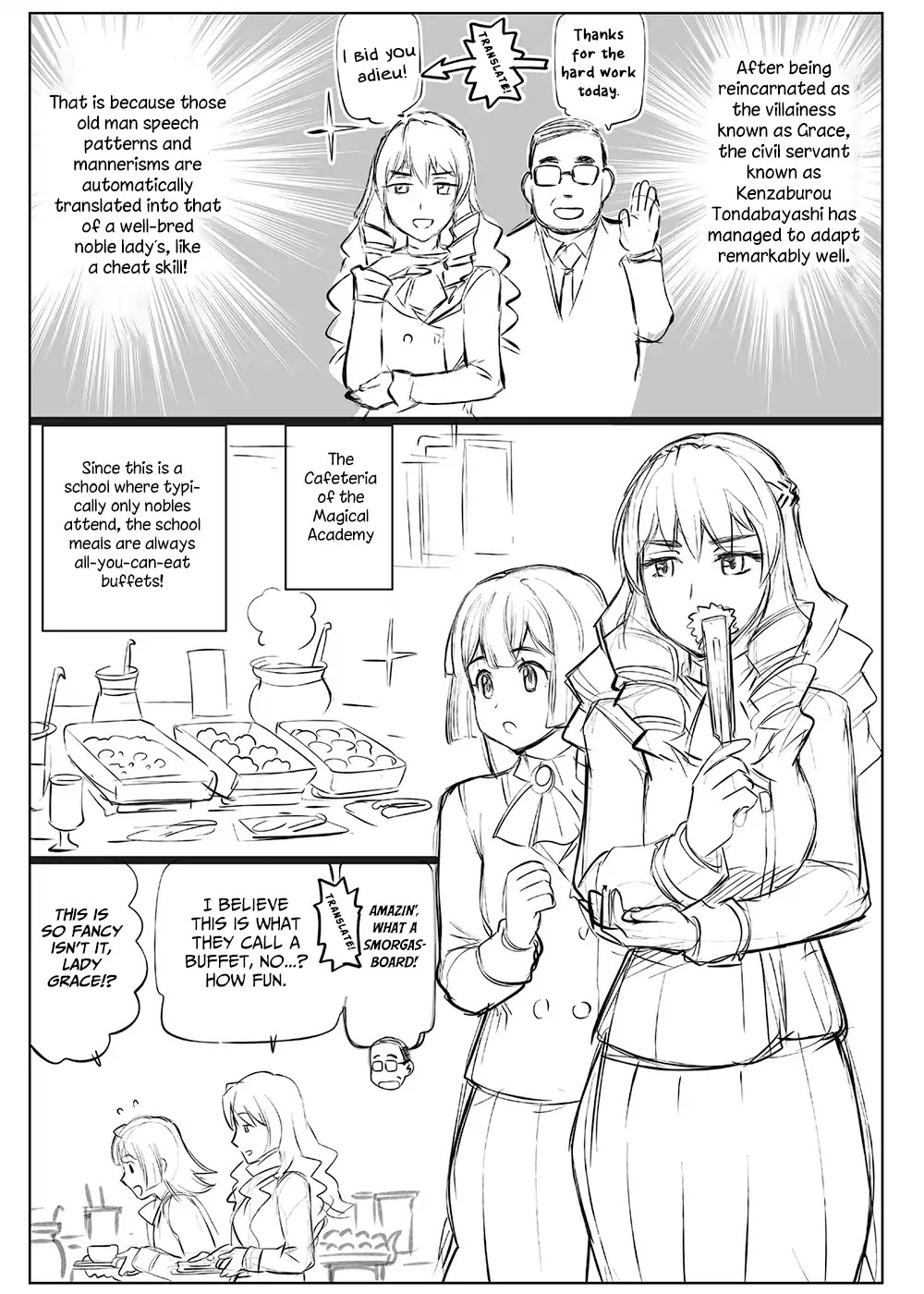 Middle-Aged Man's Noble Daughter Reincarnation Chapter 3 page 1 - Chapter 3