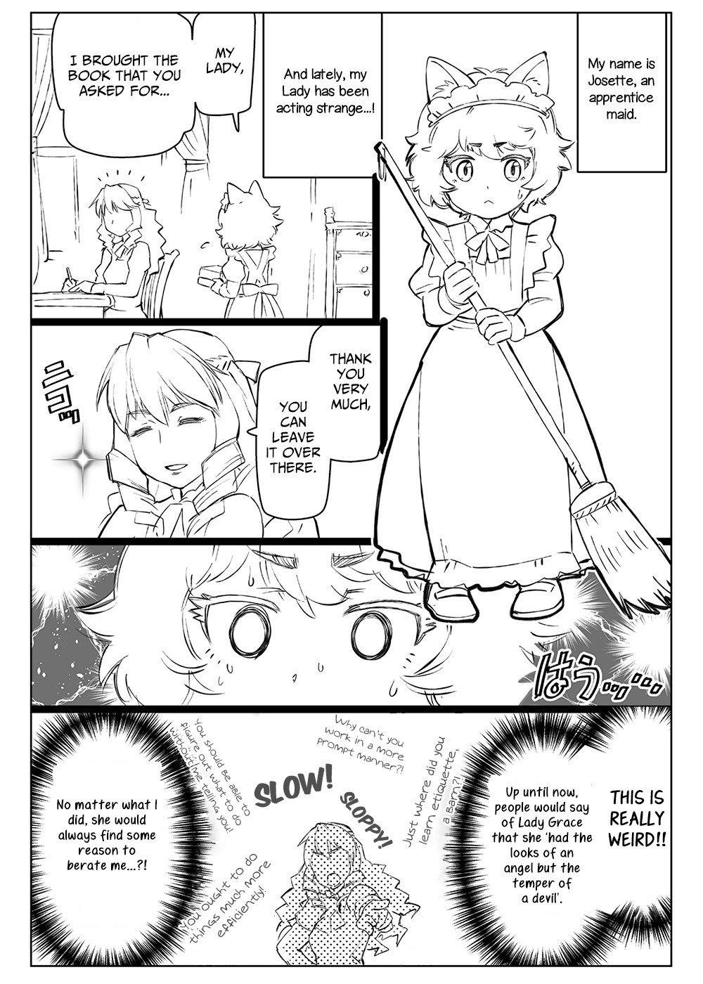 Middle-Aged Man's Noble Daughter Reincarnation Chapter 6 page 1 - Chapter 6
