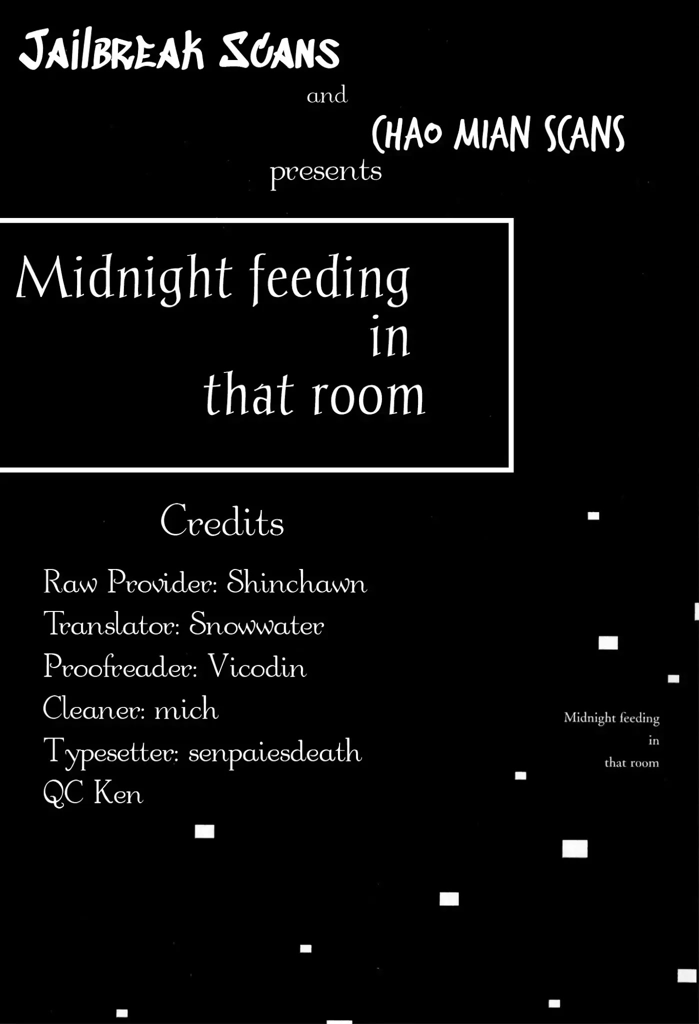 Midnight Feeding in That Room Chapter 1 page 1 - Chapter 1: The Next Time We Meet, The Crimson Flower Will Bloom