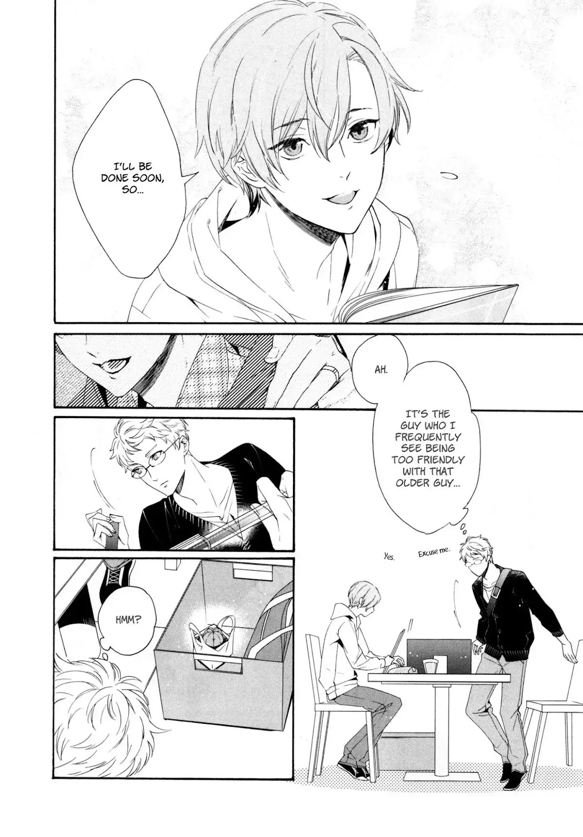Midnight Feeding in That Room Chapter 1 page 13 - Chapter 1: The Next Time We Meet, The Crimson Flower Will Bloom