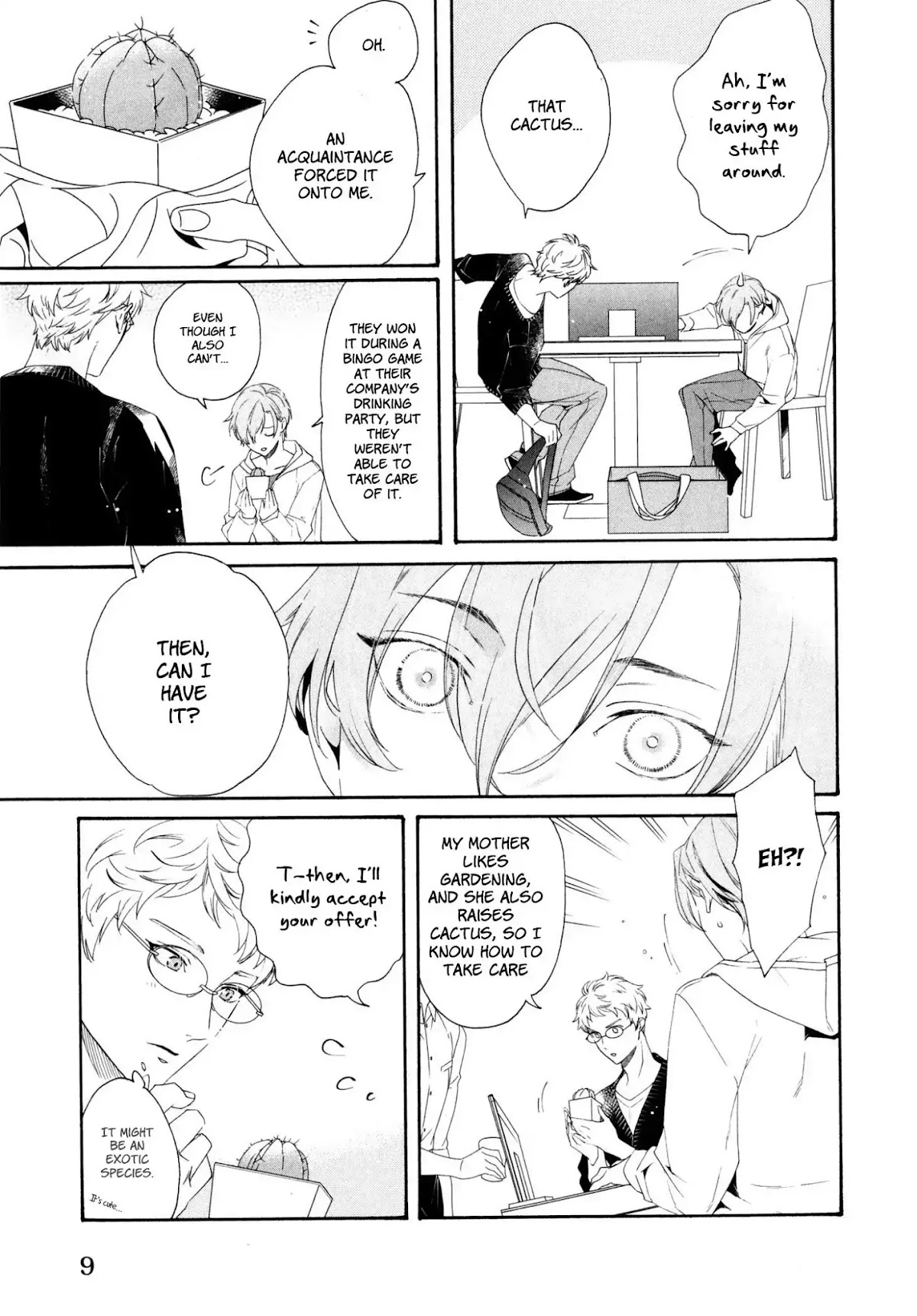 Midnight Feeding in That Room Chapter 1 page 14 - Chapter 1: The Next Time We Meet, The Crimson Flower Will Bloom