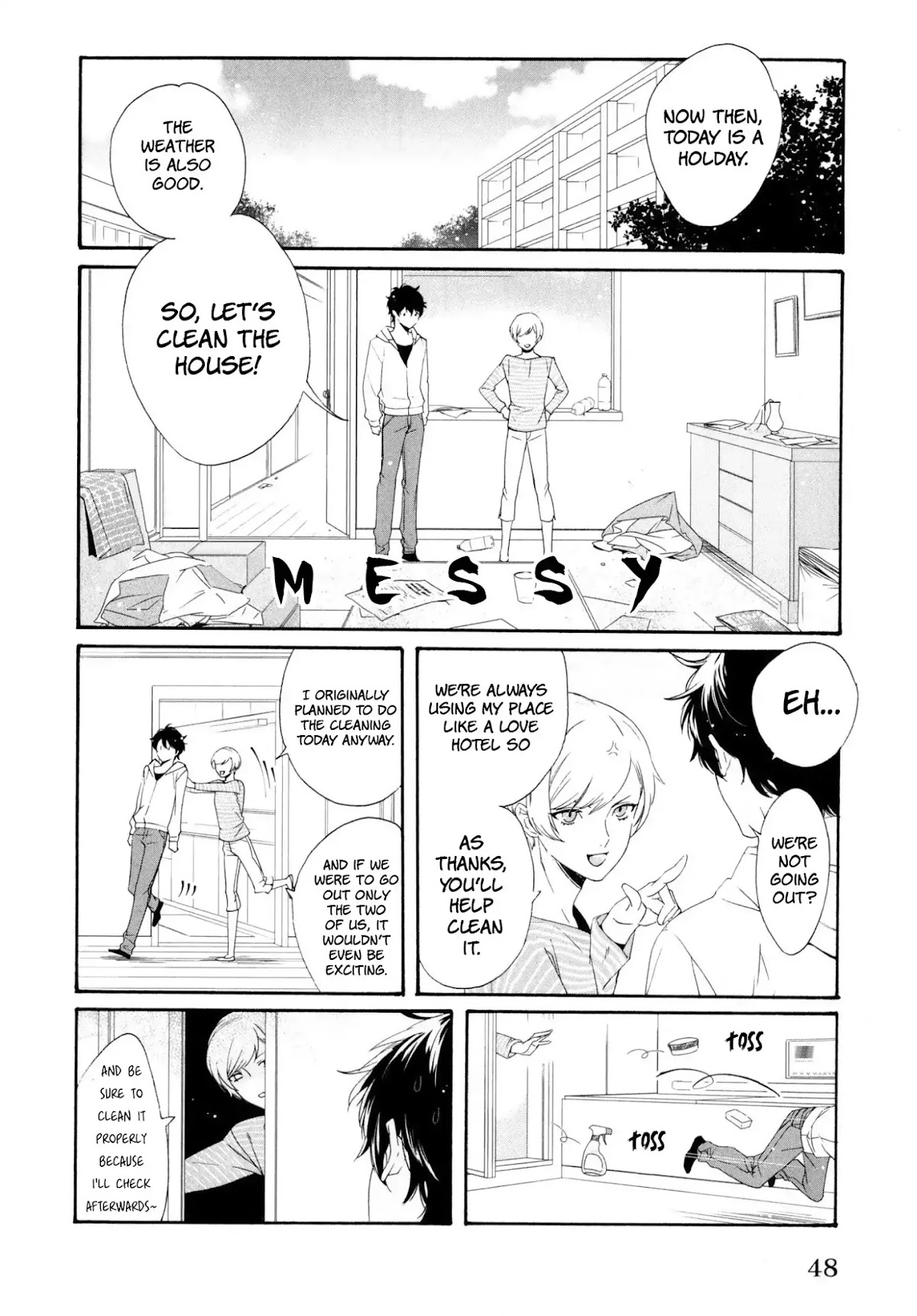 Midnight Feeding in That Room Chapter 2 page 13 - Chapter 2: Unable to Reach Neither Love Nor Friendship