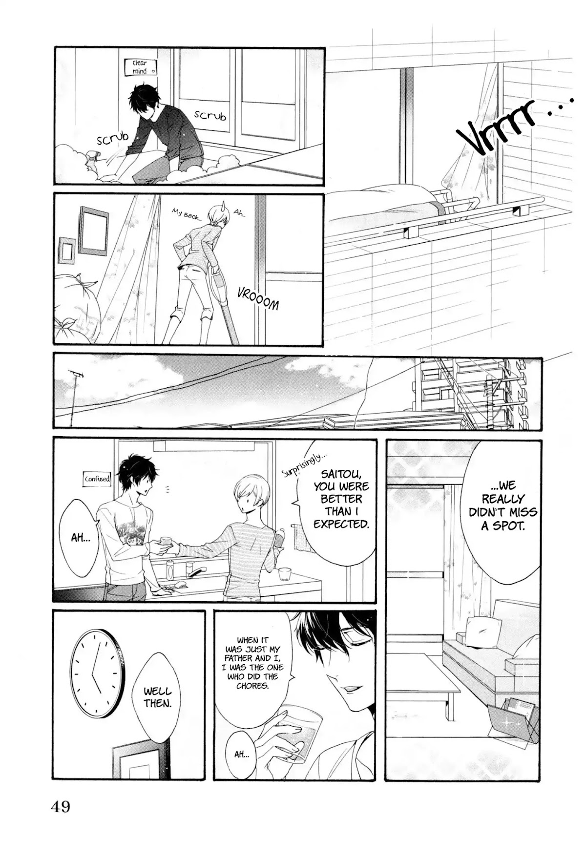 Midnight Feeding in That Room Chapter 2 page 14 - Chapter 2: Unable to Reach Neither Love Nor Friendship
