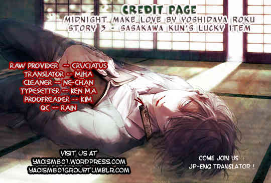 Midnight Make Love Chapter 3 page 26 - Chapter 3: Sasakawa-kun's Lucky Item