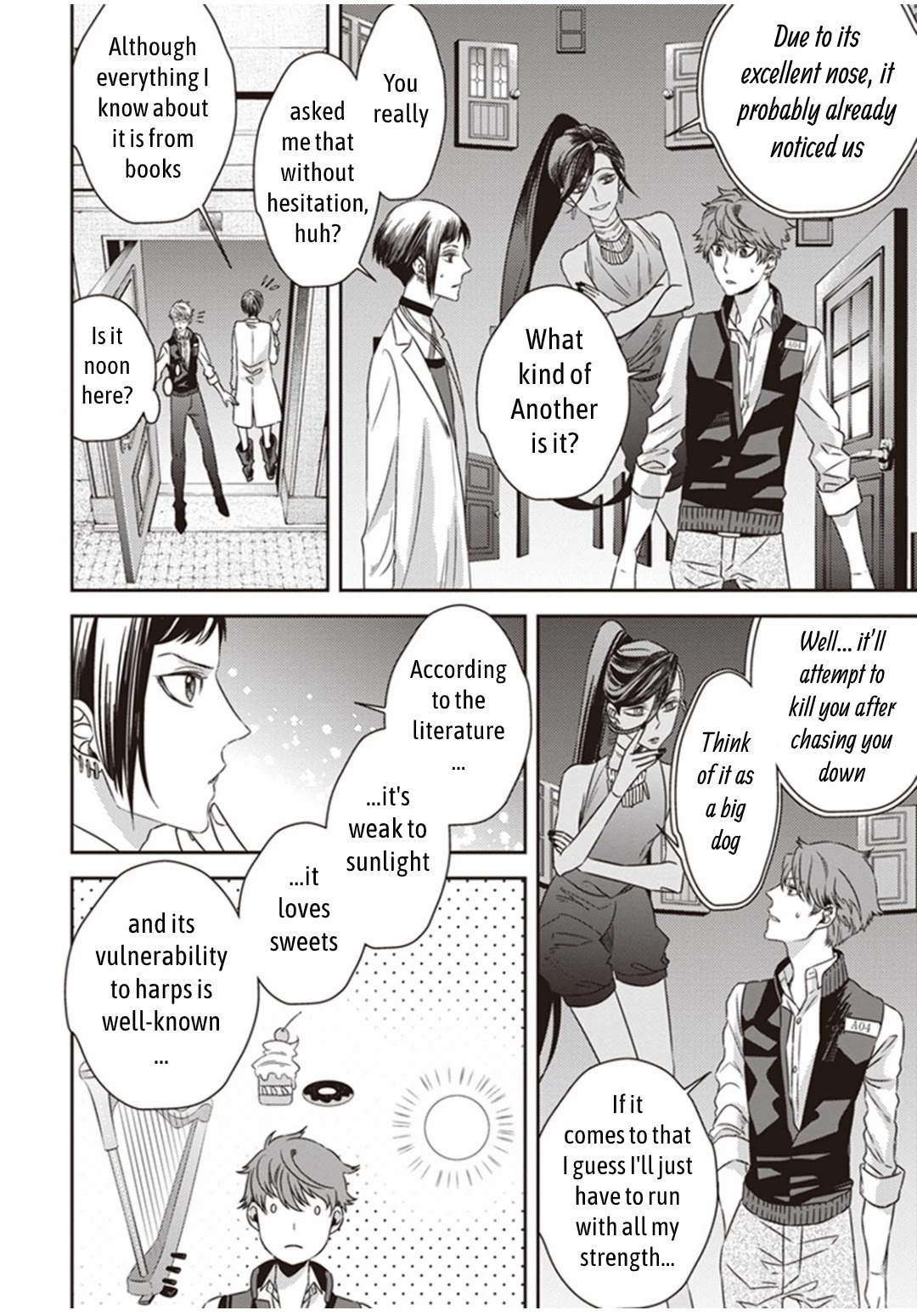 Midnight Occult Civil Servants Chapter 11.1 page 4 - Chapter 11.1: Demon and Sense of Loss (Part 4)