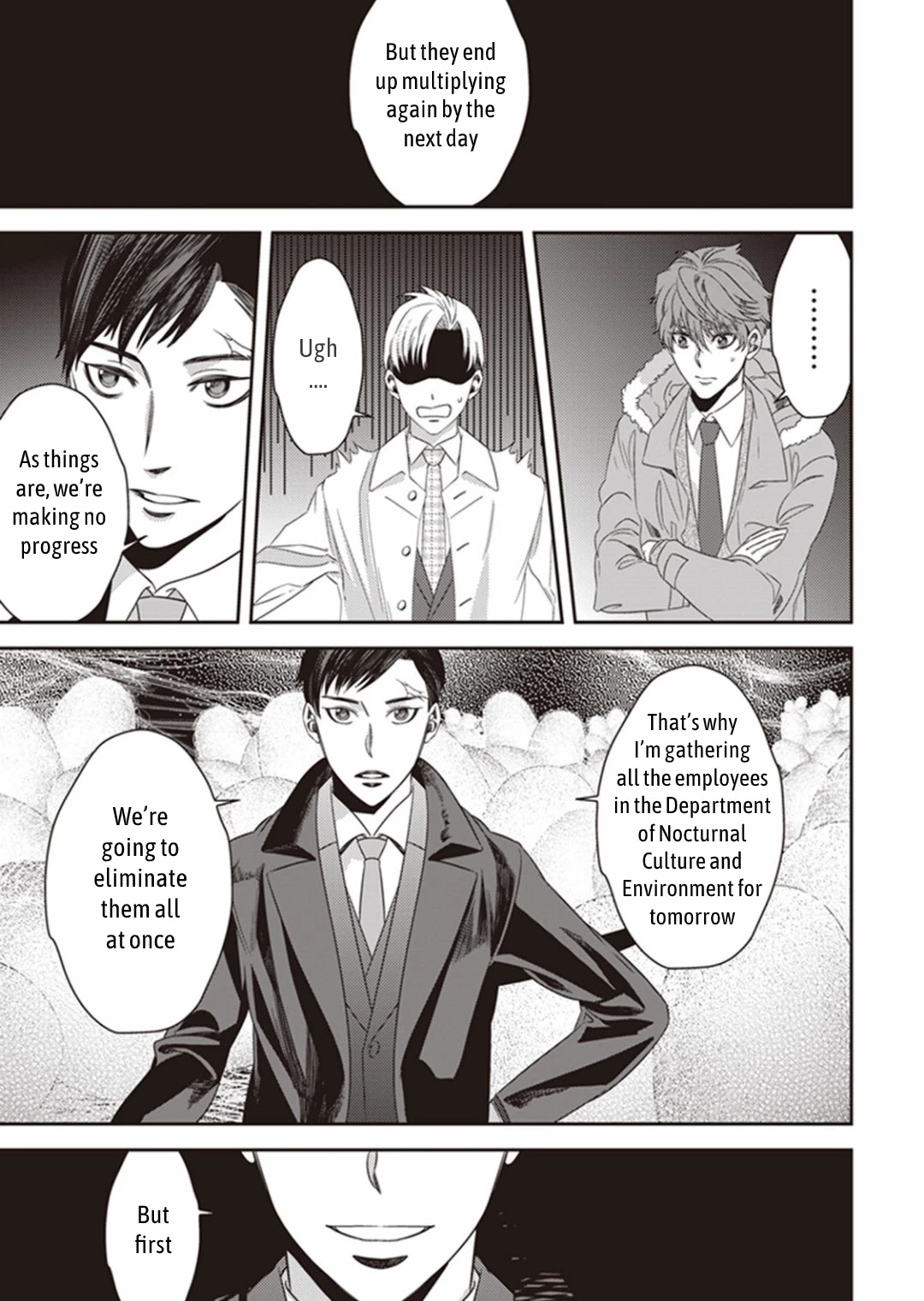 Midnight Occult Civil Servants Chapter 16 page 35 - Chapter 16: Ears of Sand and Rookie Determination (Part 3)