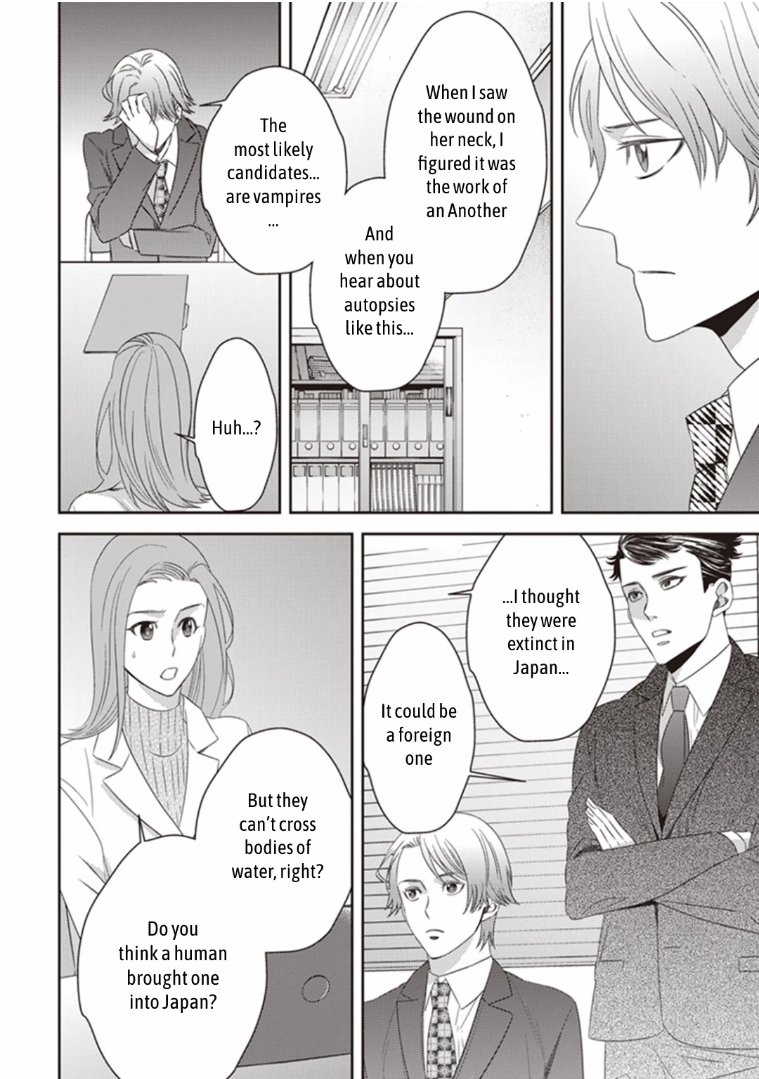 Midnight Occult Civil Servants Chapter 21 page 22 - Chapter 21: The Lonely Vampire (Part 1)