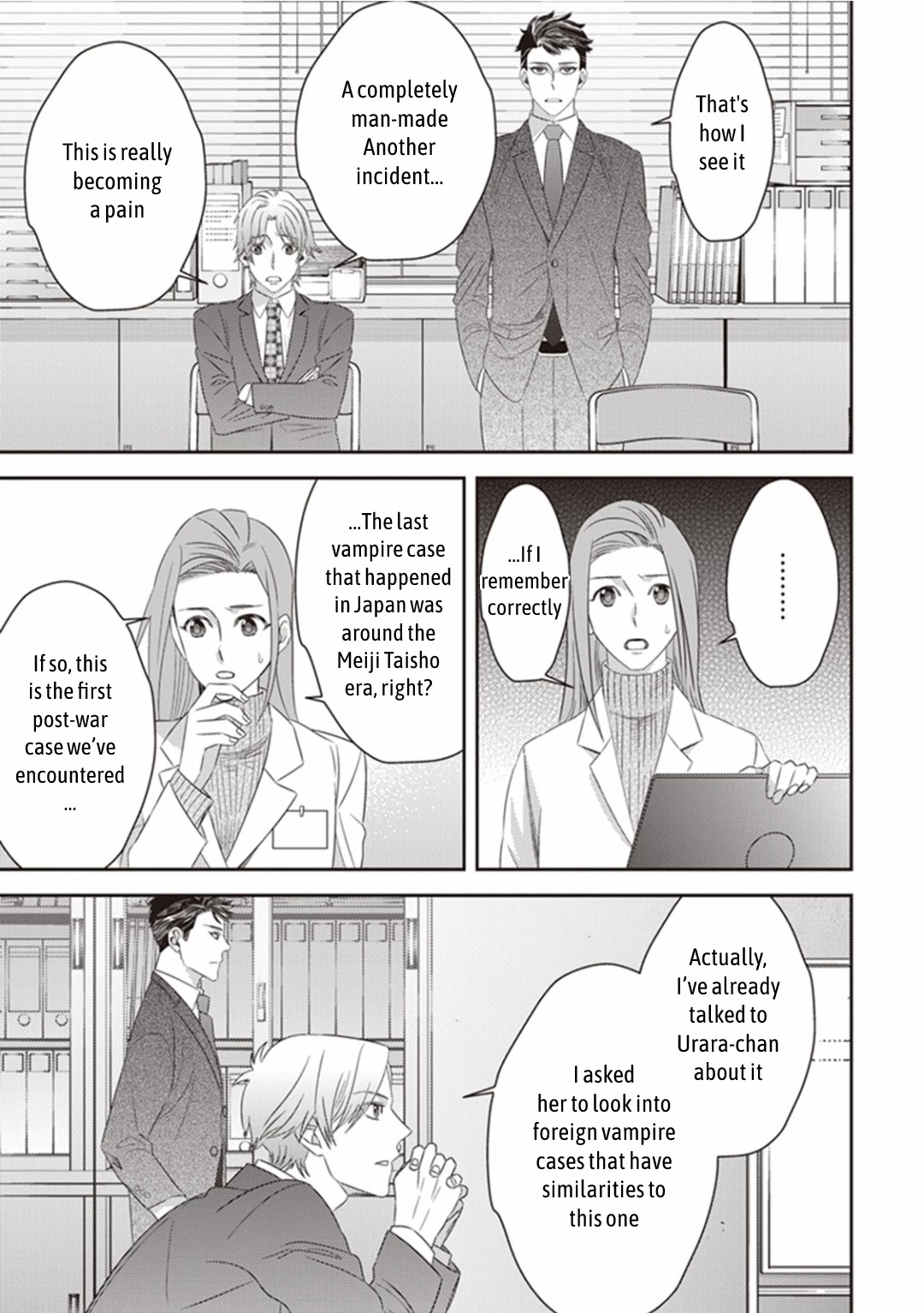 Midnight Occult Civil Servants Chapter 21 page 23 - Chapter 21: The Lonely Vampire (Part 1)